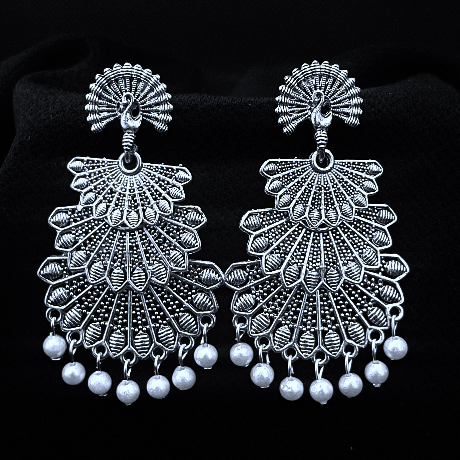 Image of ANNORA INTERNATIONAL EARINGS COMBO PACK OF 6 Alloy Jhumki Earring