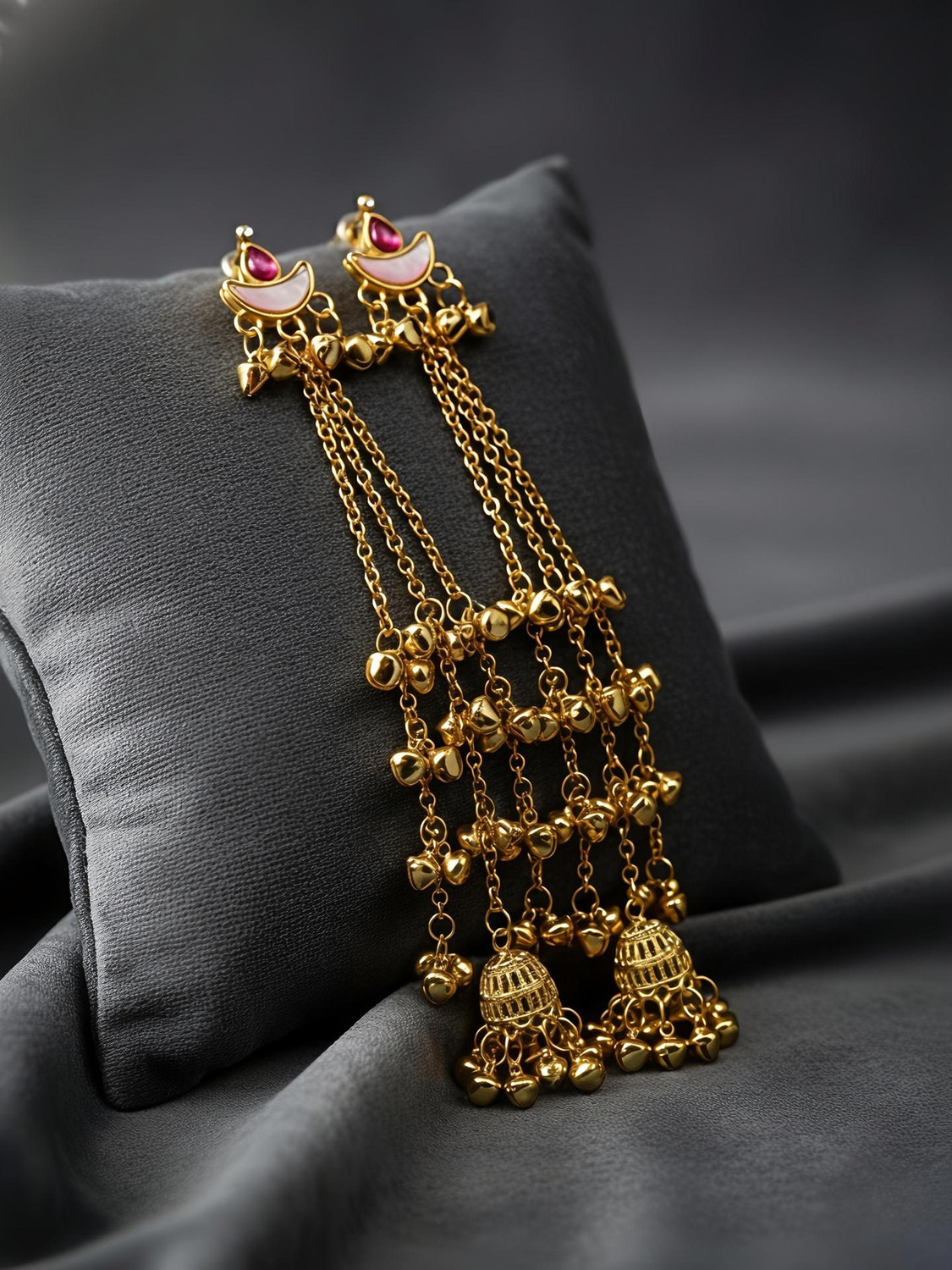 Image of TAXXU JWELS G2 Alloy Drops & Danglers, Hoop Earring, Tassel Earring