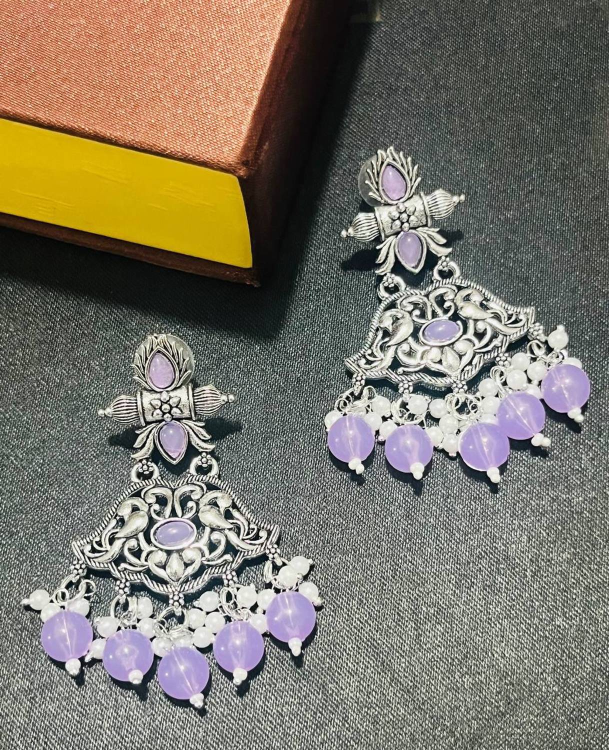 AKENTRPRISE EARRING0121 Alloy Chandbali Earring