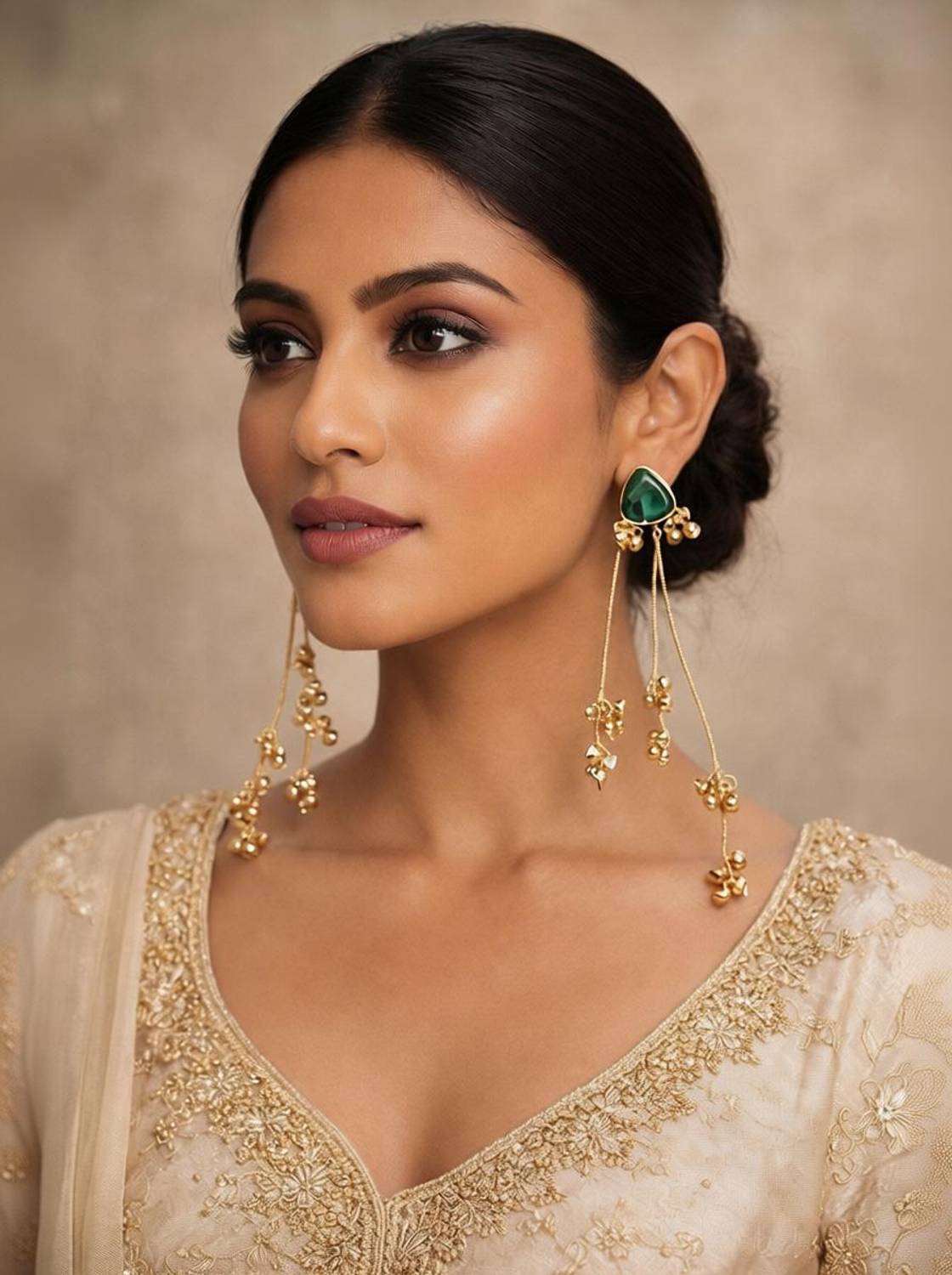 Aarti international Stylish & Trendy Alloy Jhumki Earring