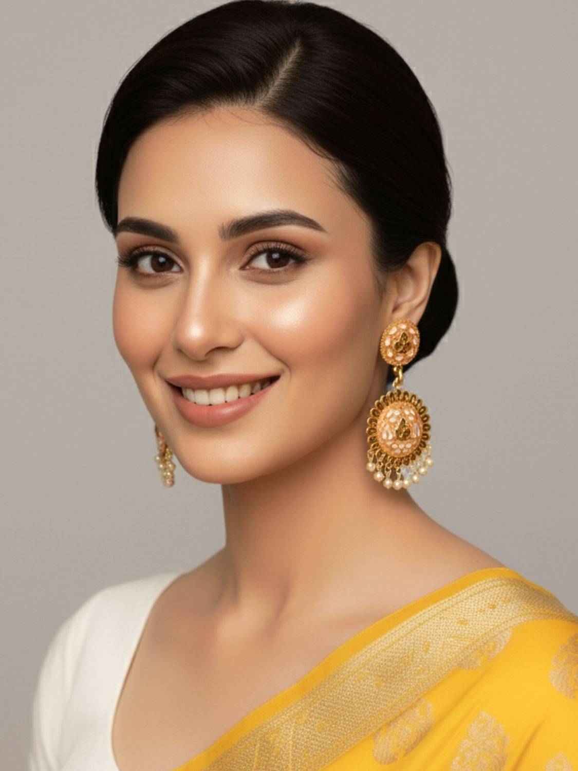 alysa Premium Meena Alloy Drops & Danglers