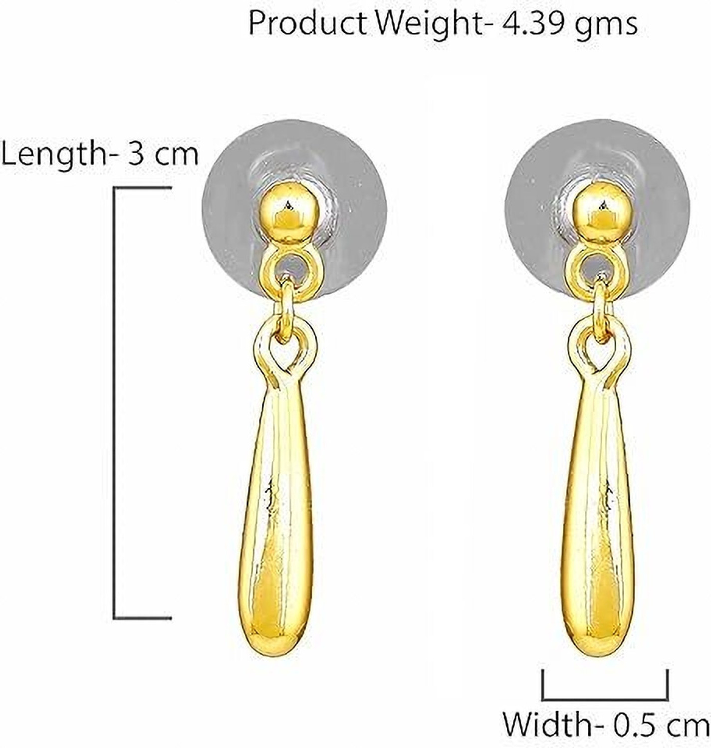 Image of Estele Earrings Alloy Drops & Danglers
