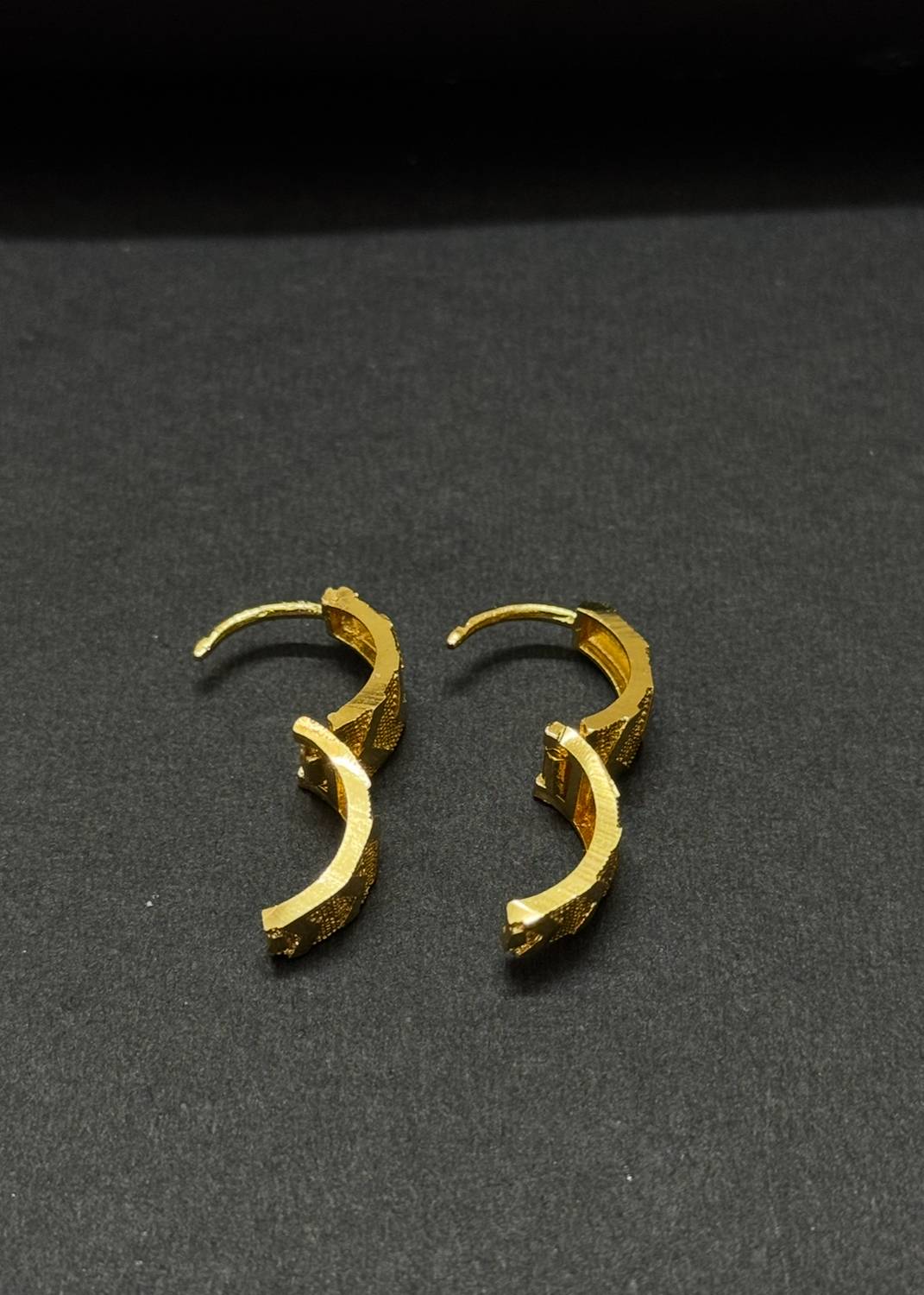 Fashion Fusion Gold Plated Brass Earrings - Image 4