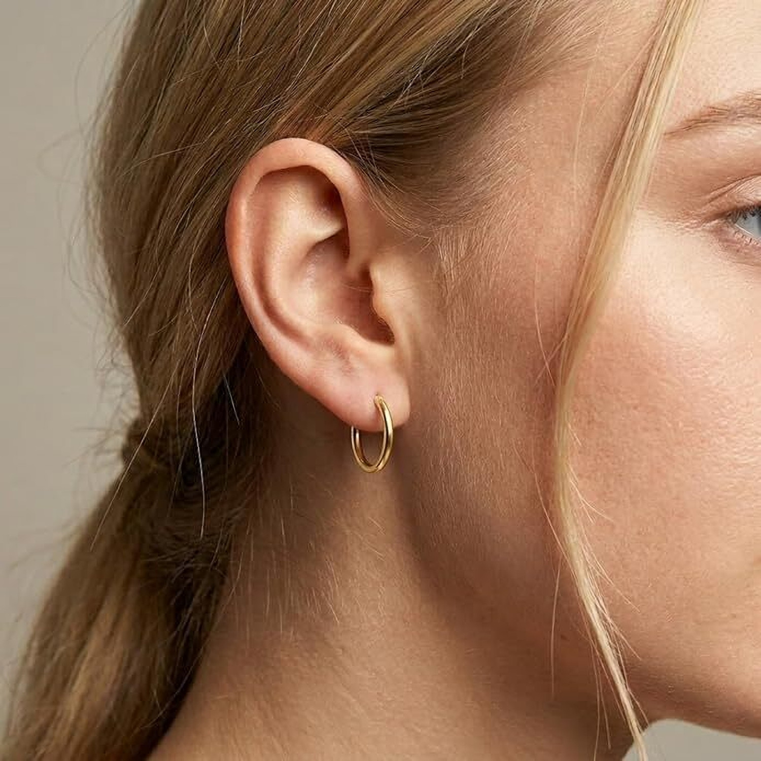 Image of aAVC ENTERPRISES Stylish Non-Piercing Earings For Men and Women Stainless Steel Clip-on Earring, Stud Earring, Plug Earring
