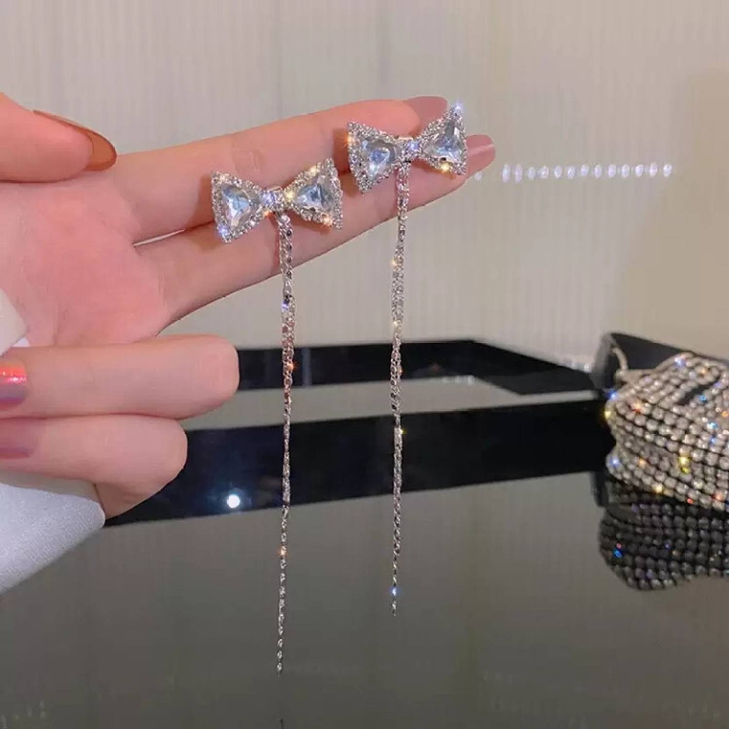 FashionAmora Fashion Stylish Korean Earrings for Women Alloy Drops & Danglers