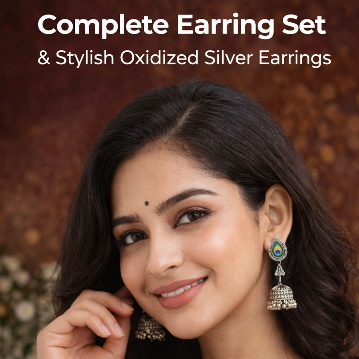 Image of scenturs Stylish 12 Pairs Earrings Combo for Women & Girls | Trendy Fashion Jewellery Set Alloy Earring Set