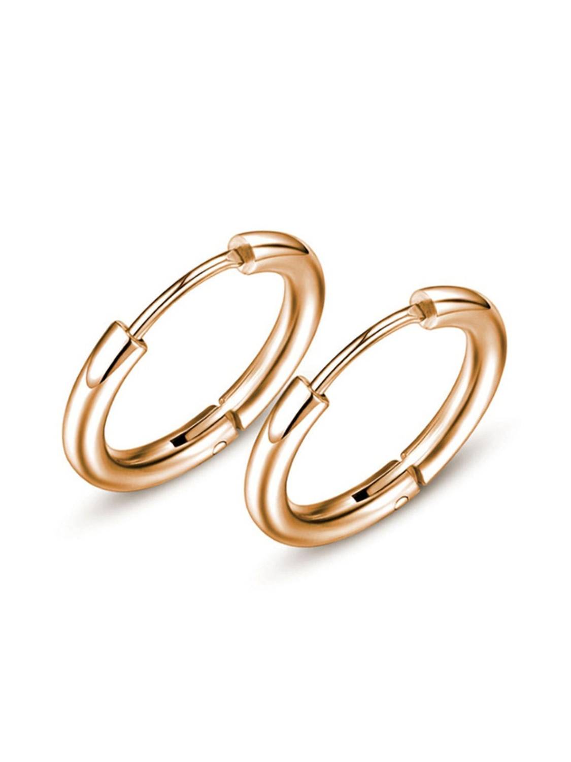 shivay Mens Jewellery Valentine Golden Bali Stud Mens Earing / Ear rings Combo For Men / Gents / Boys / unisex earrings hoop Non-Piercing Ear mens jewellery Cubic Zirconia Copper, Brass Hoop Earring, Clip-on Earring, Earring Set, Stud Earring