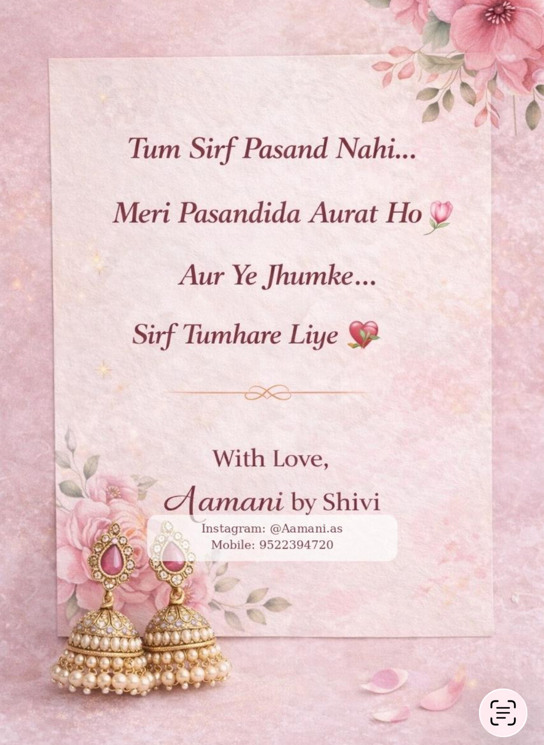 Image of Aamani Producation Jhumka Box Set Alloy Jhumki Earring