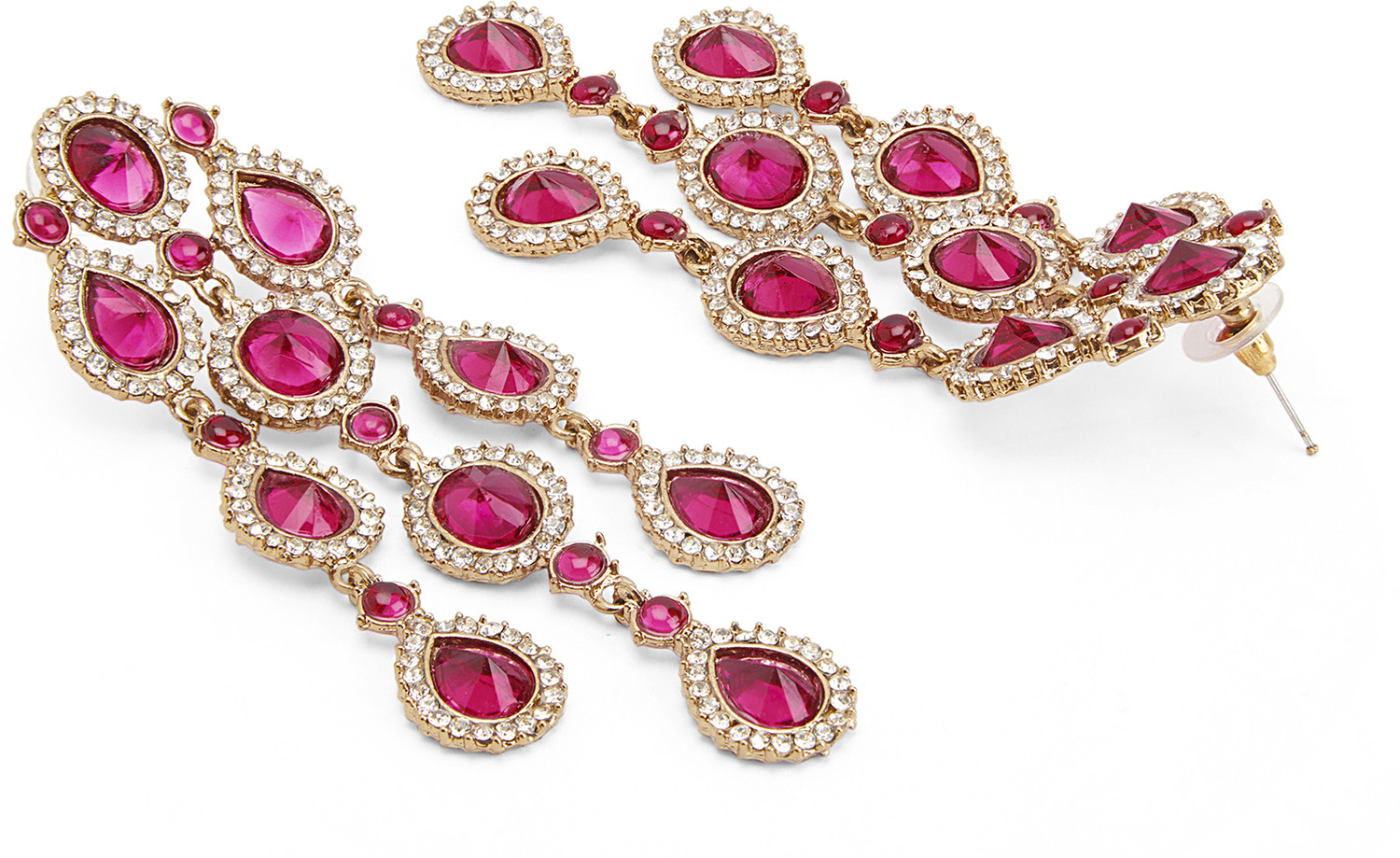 Image of VATSALYA creation D2027Rani Alloy Drops & Danglers