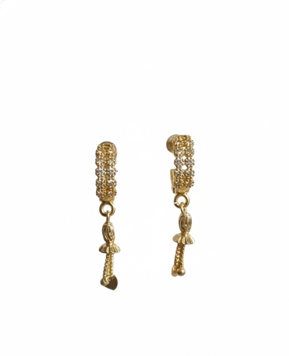 Image of Tarannum fashion store Eairring Zircon Brass Drops & Danglers