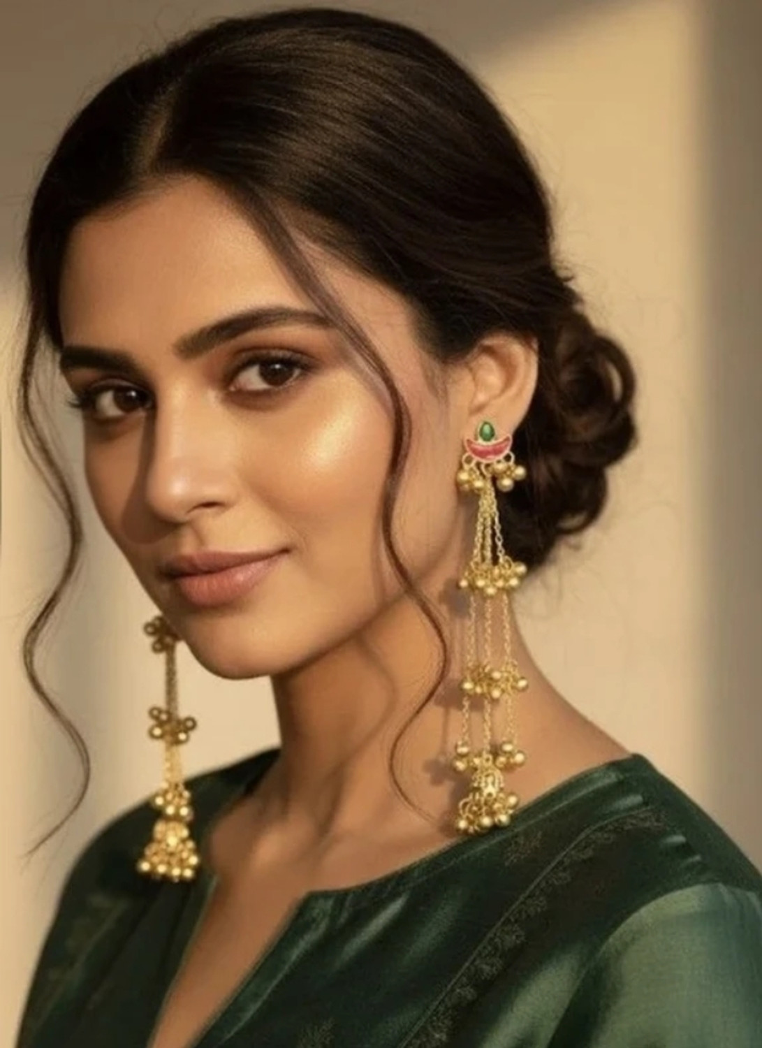 Image of TAXXU JWELS G2 Alloy Drops & Danglers, Hoop Earring, Tassel Earring