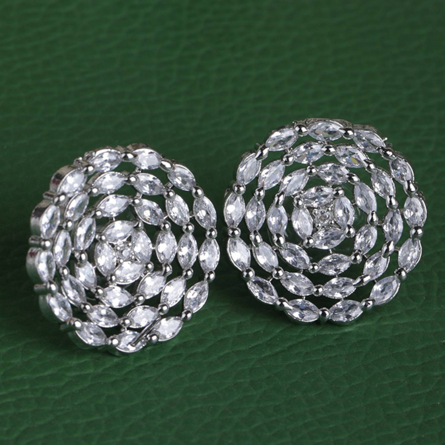 Bhagya Lakshmi Traditional Alloy Earring Set