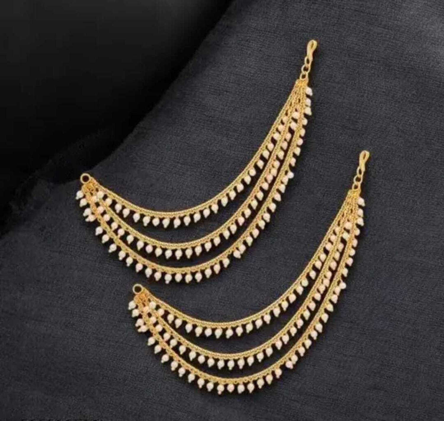 AARIYA EARRING @ STUDS Brass Cuff Earring