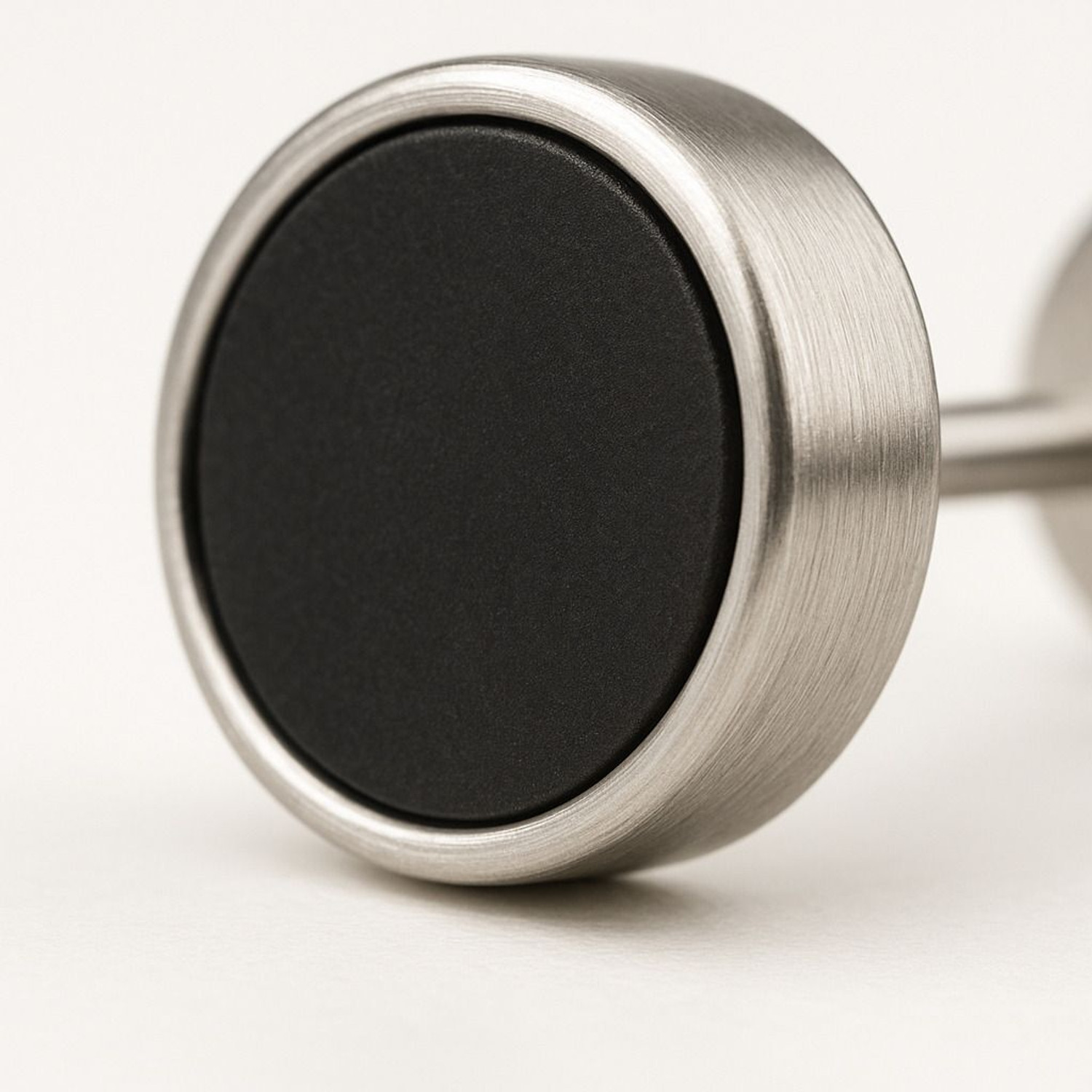 Image of OM GRAVZ Black Mini Stainless Steel Stud Stainless Steel Stud Earring