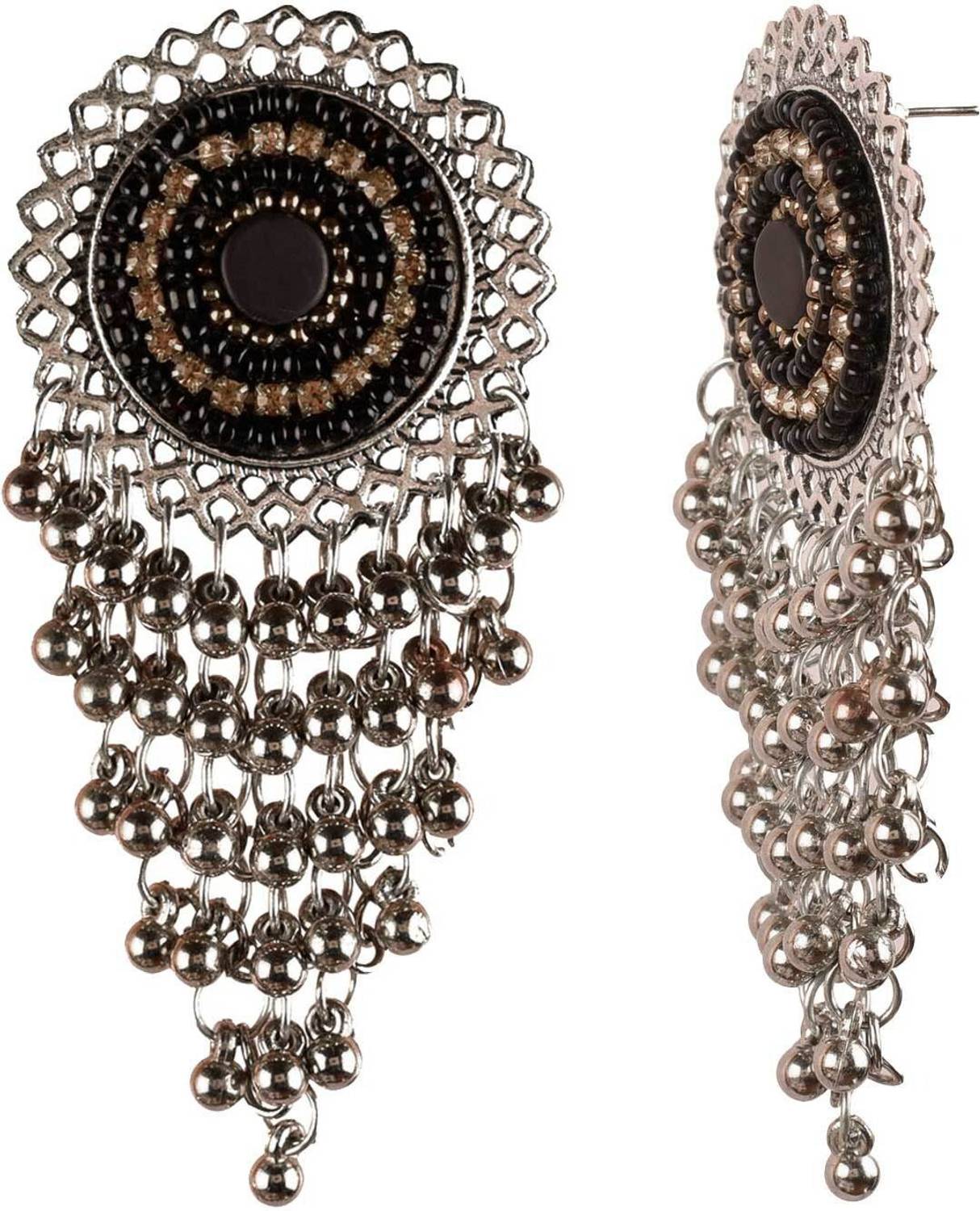 alysa Colorful Delight Alloy Drops & Danglers