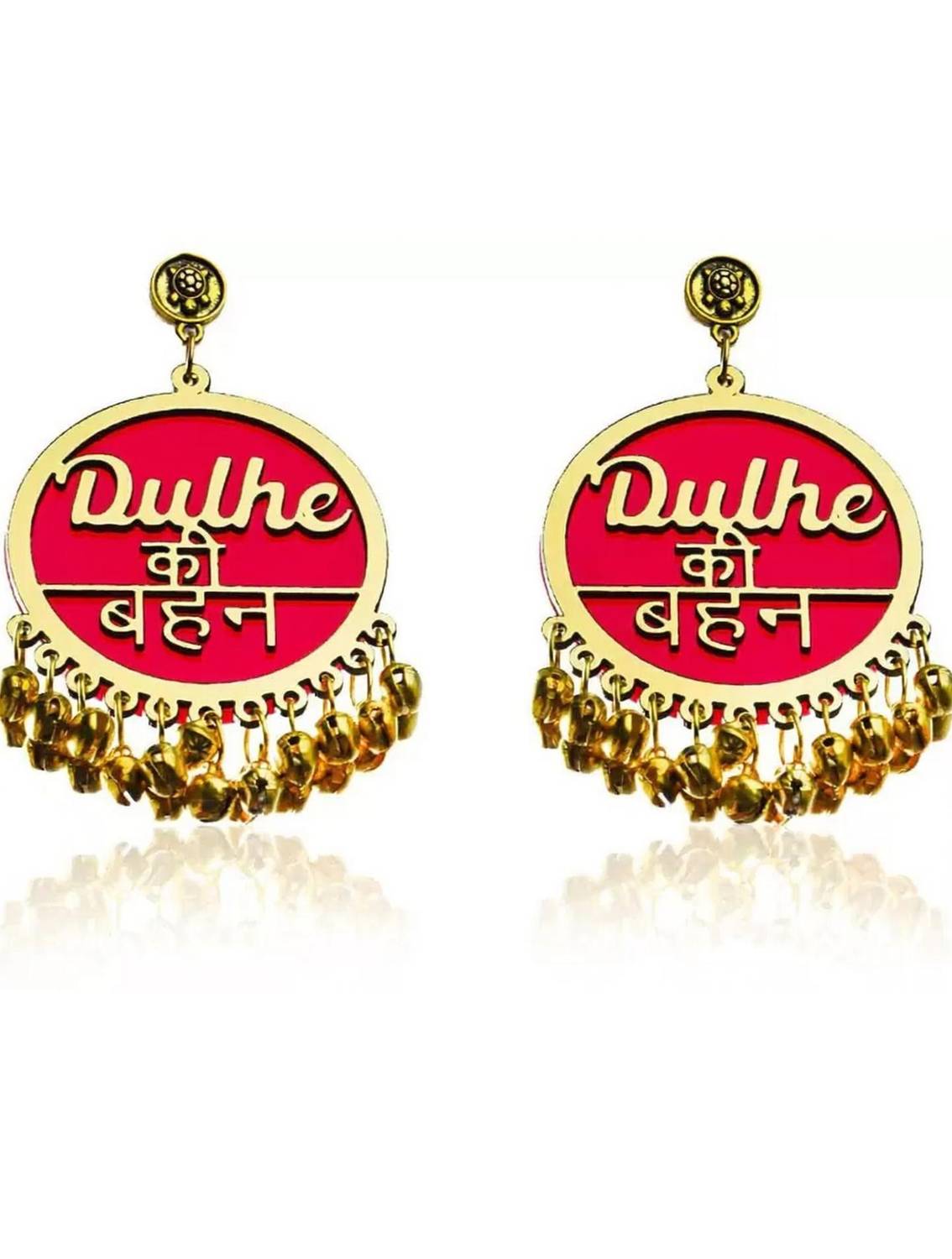 ACCESSORIZEME HALDI DULHE KI BEHN 102 Stone Earring Set