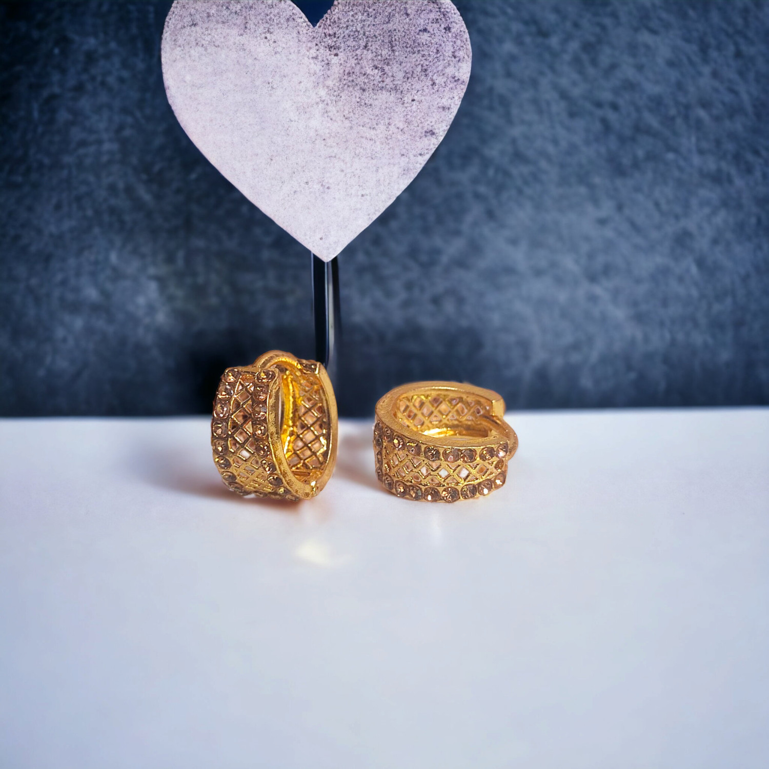 Image of MA FASHION Hoop Brass Hoop Earring
