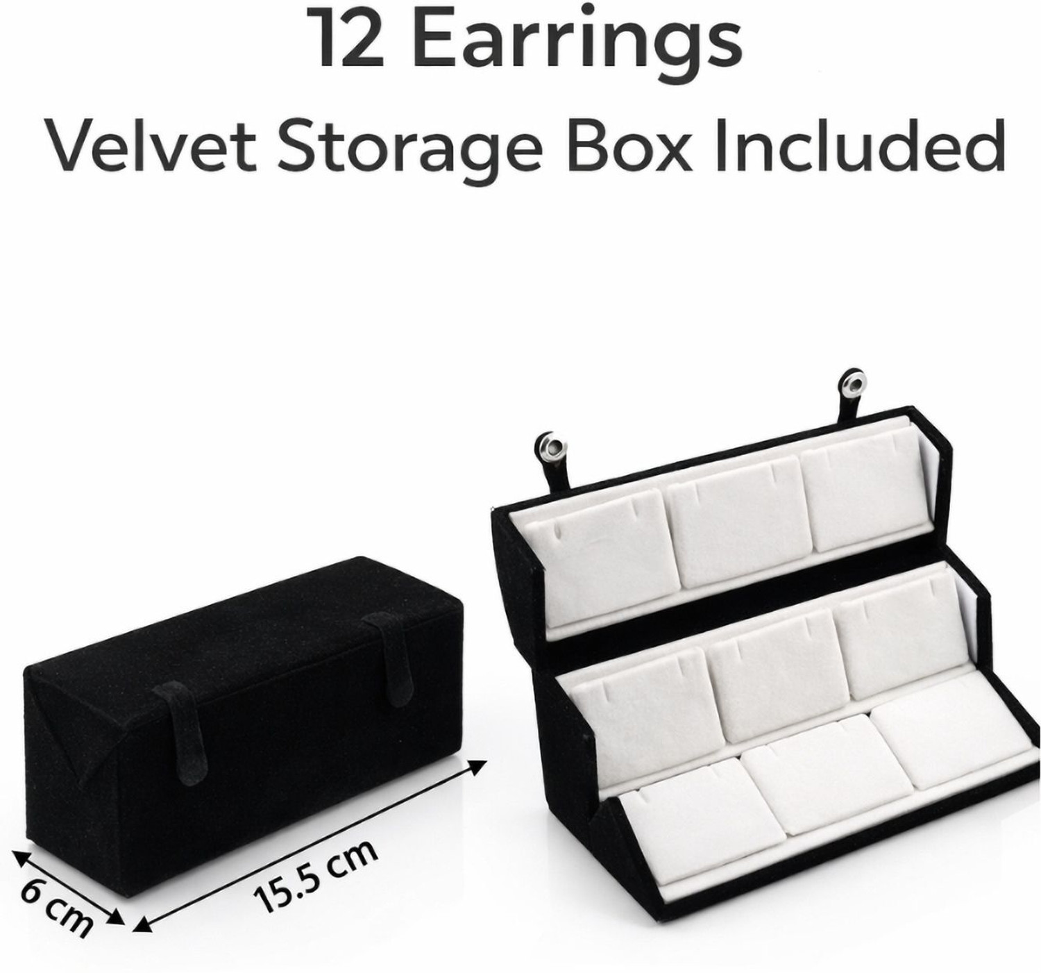 Image of scenturs Stylish 12 Pairs Earrings Combo for Women & Girls | Trendy Fashion Jewellery Set Alloy Earring Set