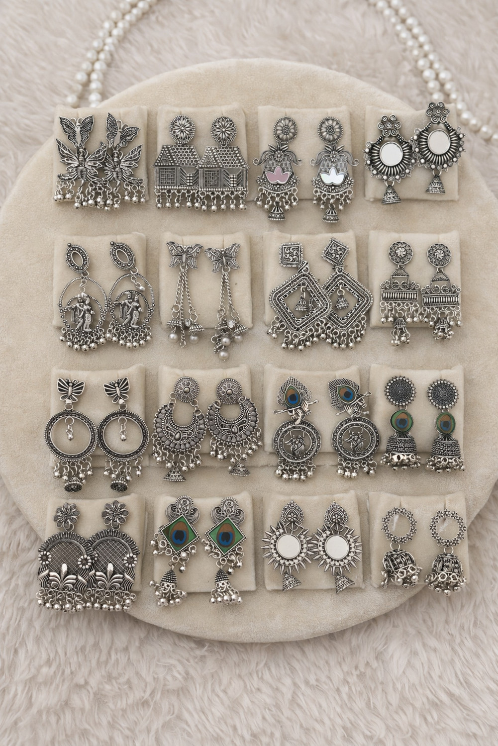 Image of Aamani Producation Jhumka Box Set Alloy Jhumki Earring