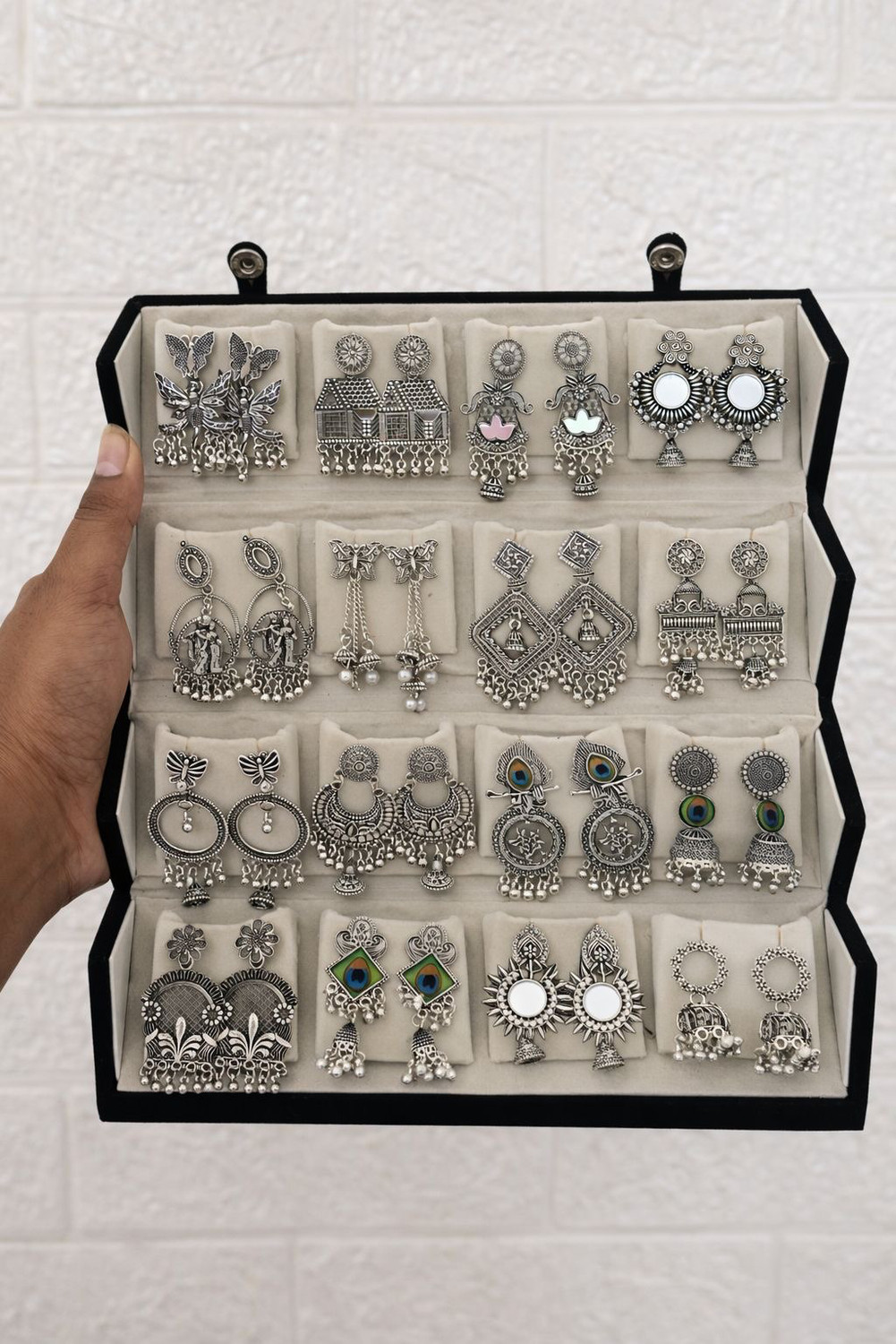 Image of Aamani Producation Jhumka Box Set Alloy Jhumki Earring