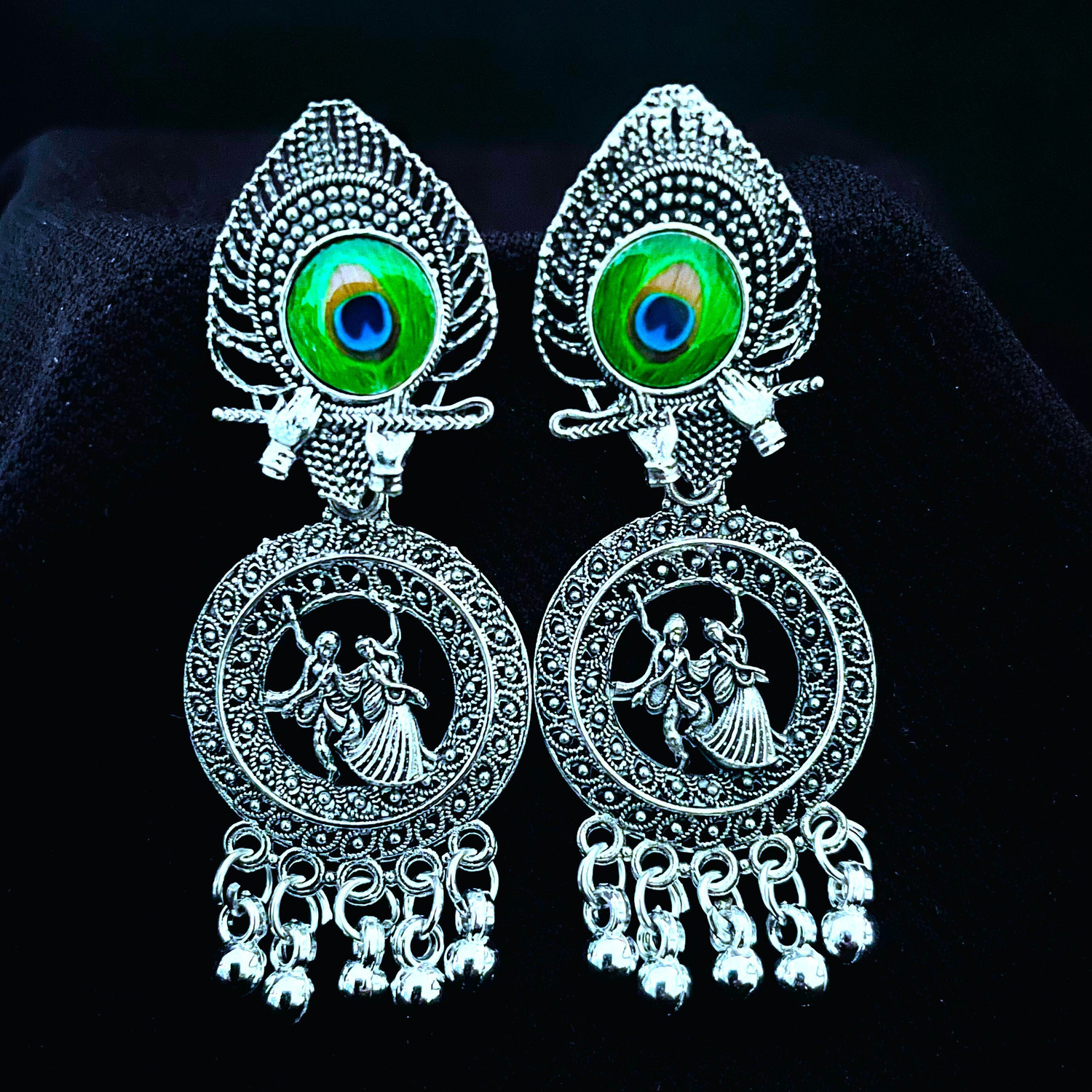 Image of ANNORA INTERNATIONAL EARINGS COMBO PACK OF 6 Alloy Jhumki Earring