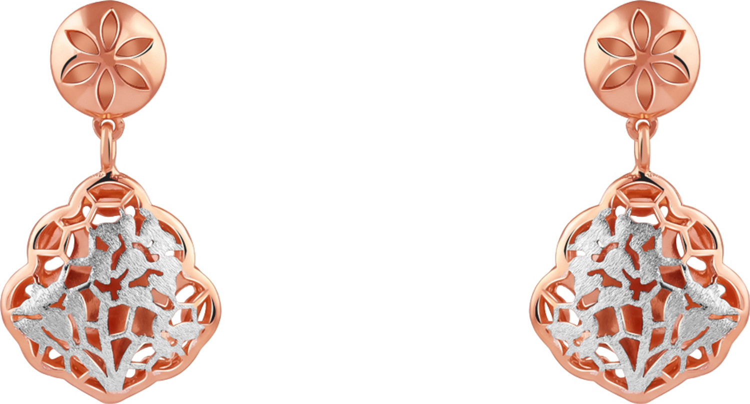 Image of GIVA Silver Dual Tone Elara Spark Silver Earrings Crystal Sterling Silver Stud Earring