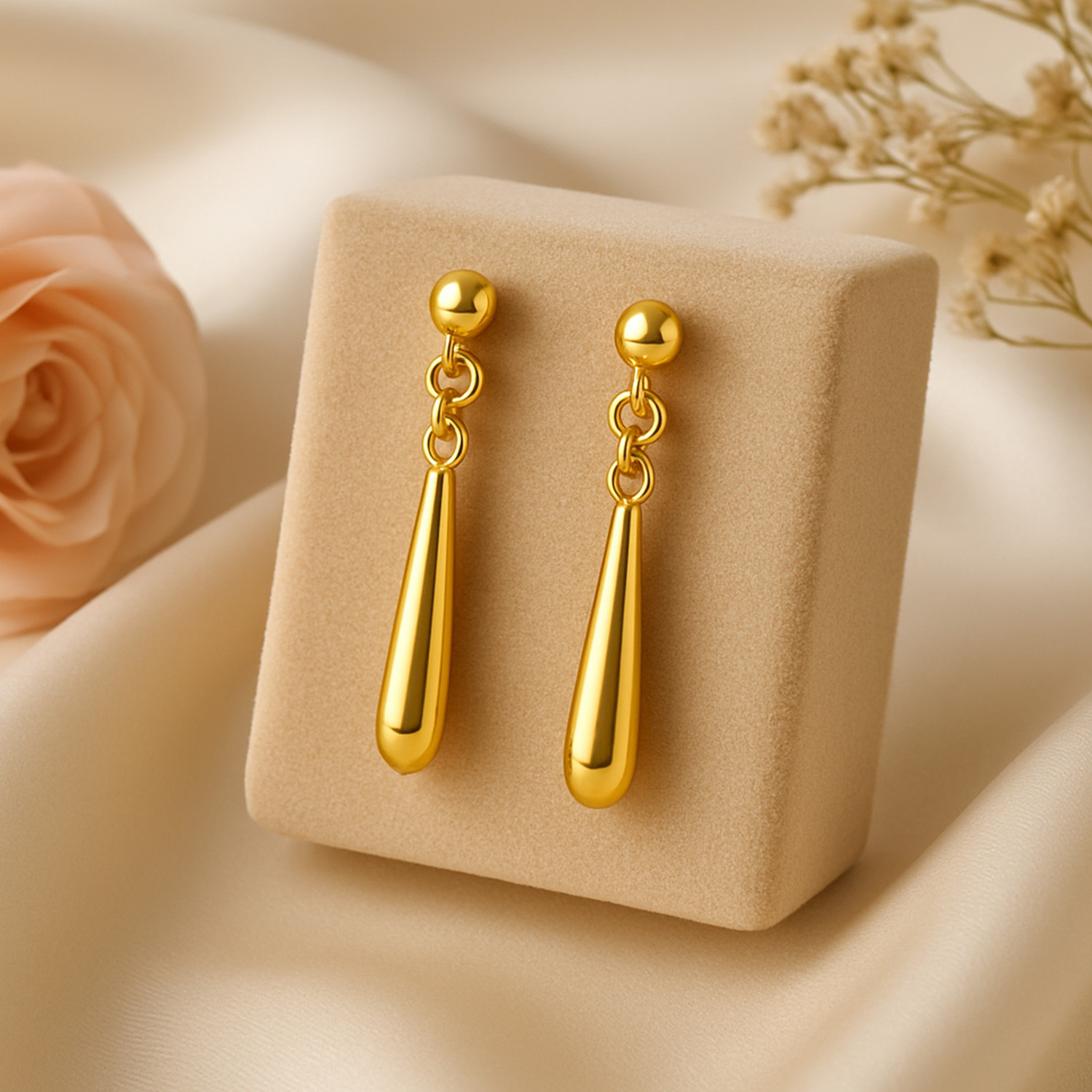 Image of Estele Earrings Alloy Drops & Danglers