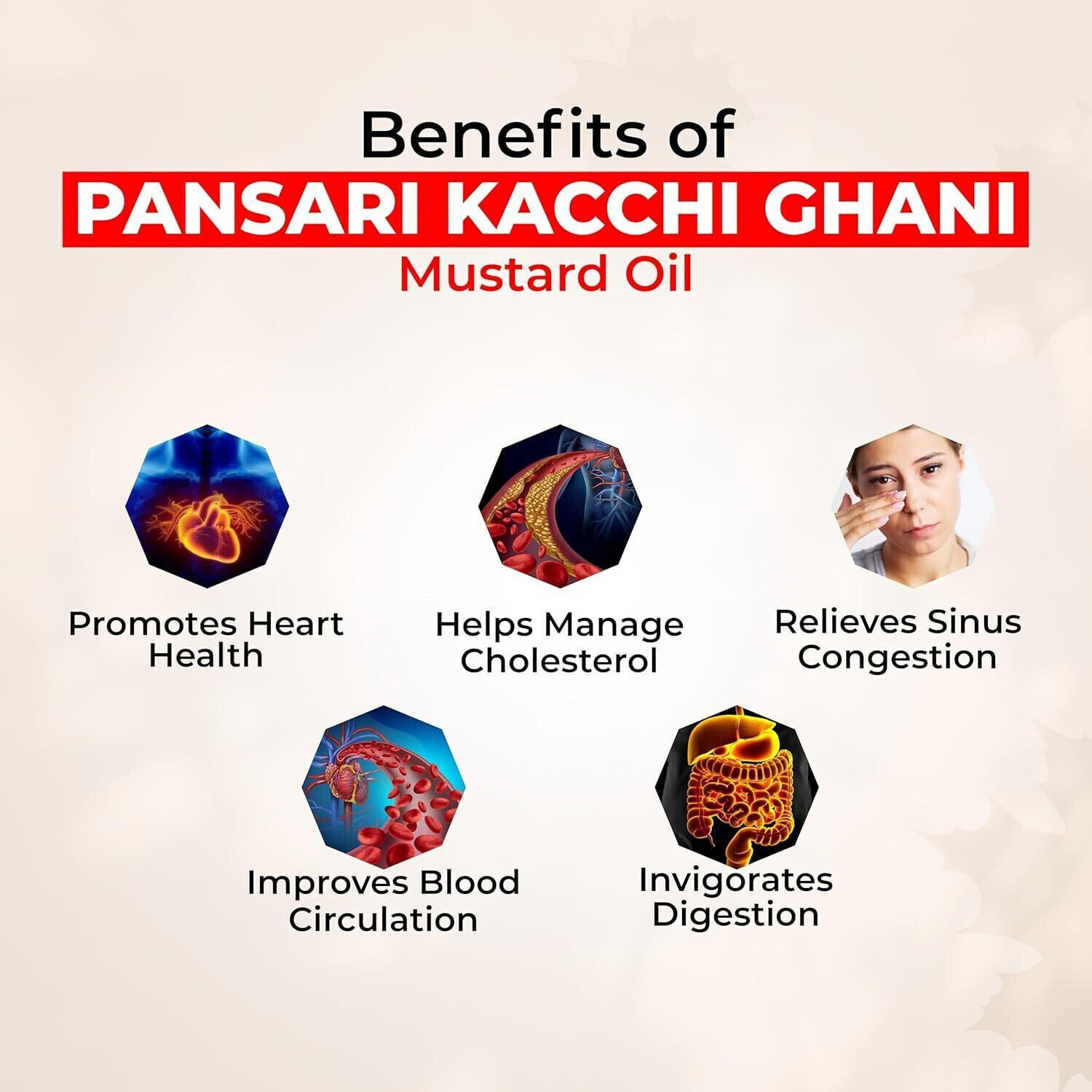 Image of Pansari Kacchi Ghani Mustard Oil Mustard Oil Can