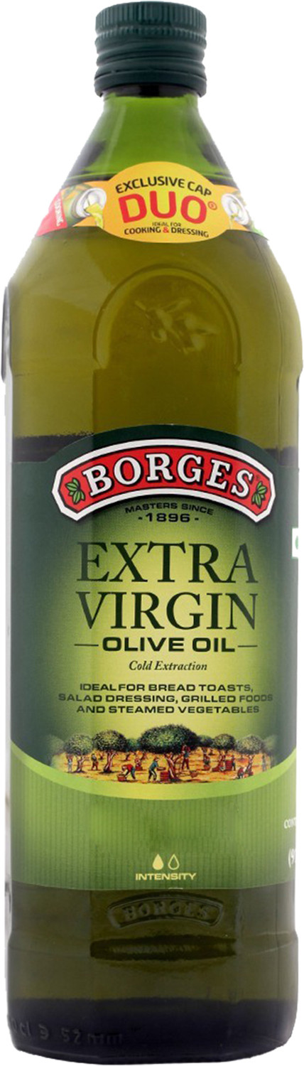 Image of BORGES Extra Virgin Olive Oil Glass Bottle
