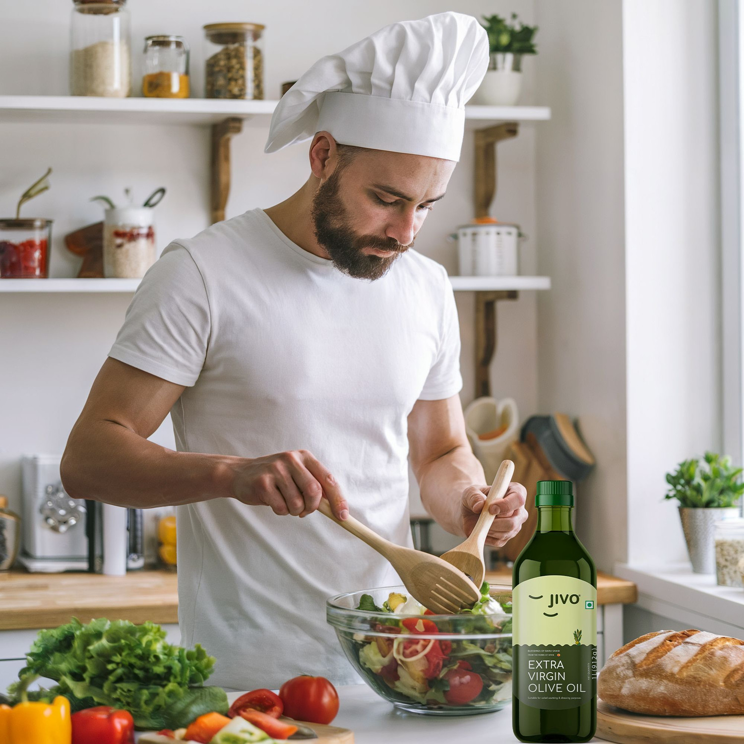 Image of JIVO Extra Virgin 1 Liter Olive Oil
