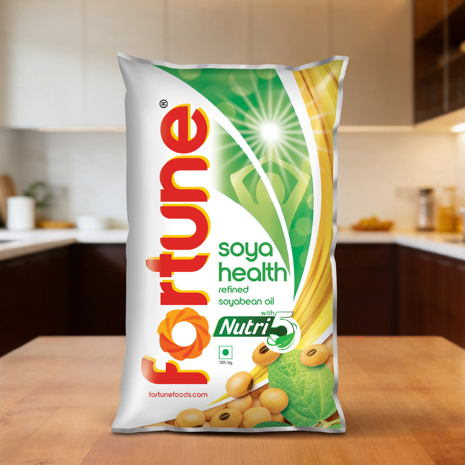 Image of FORTUNE Soya Health Refined Soyabean Oil