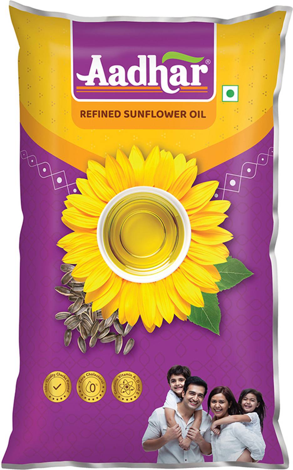 Aadhar Refined Sunflower Oil