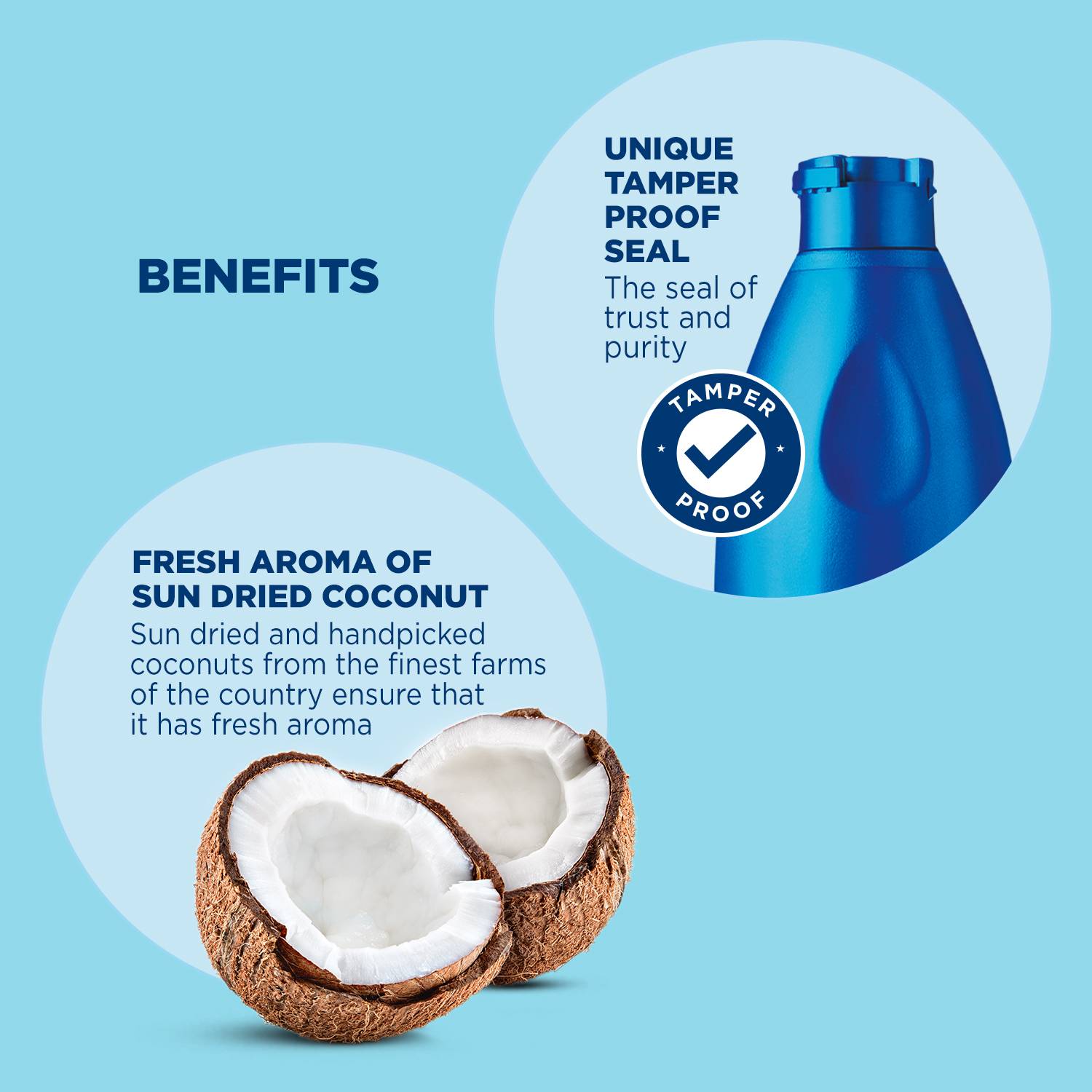 Parachute 100% Pure Edible Coconut Oil 1.2L - Image 3