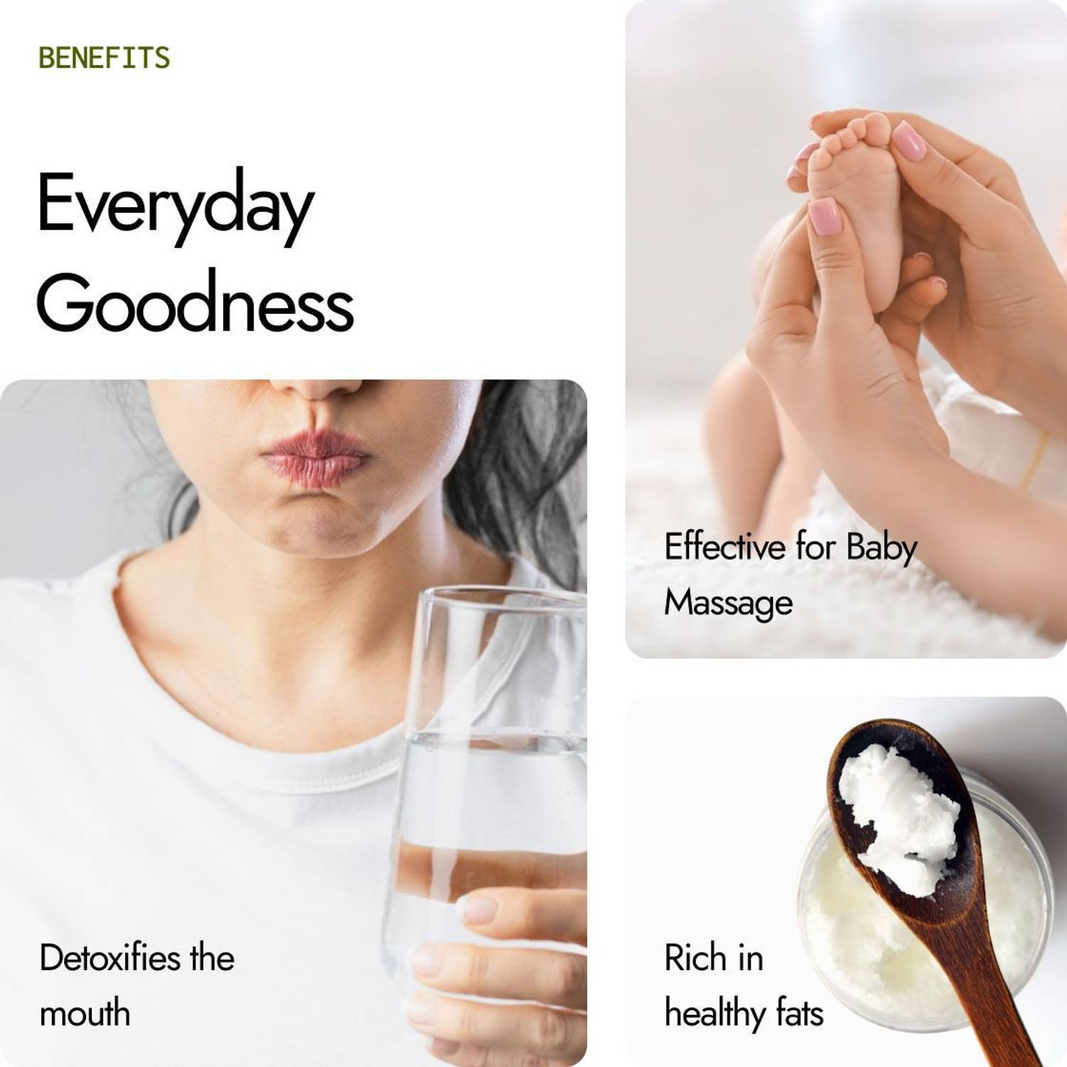 Kapiva Kerala Virgin Coconut Oil 500 ml - Image 3