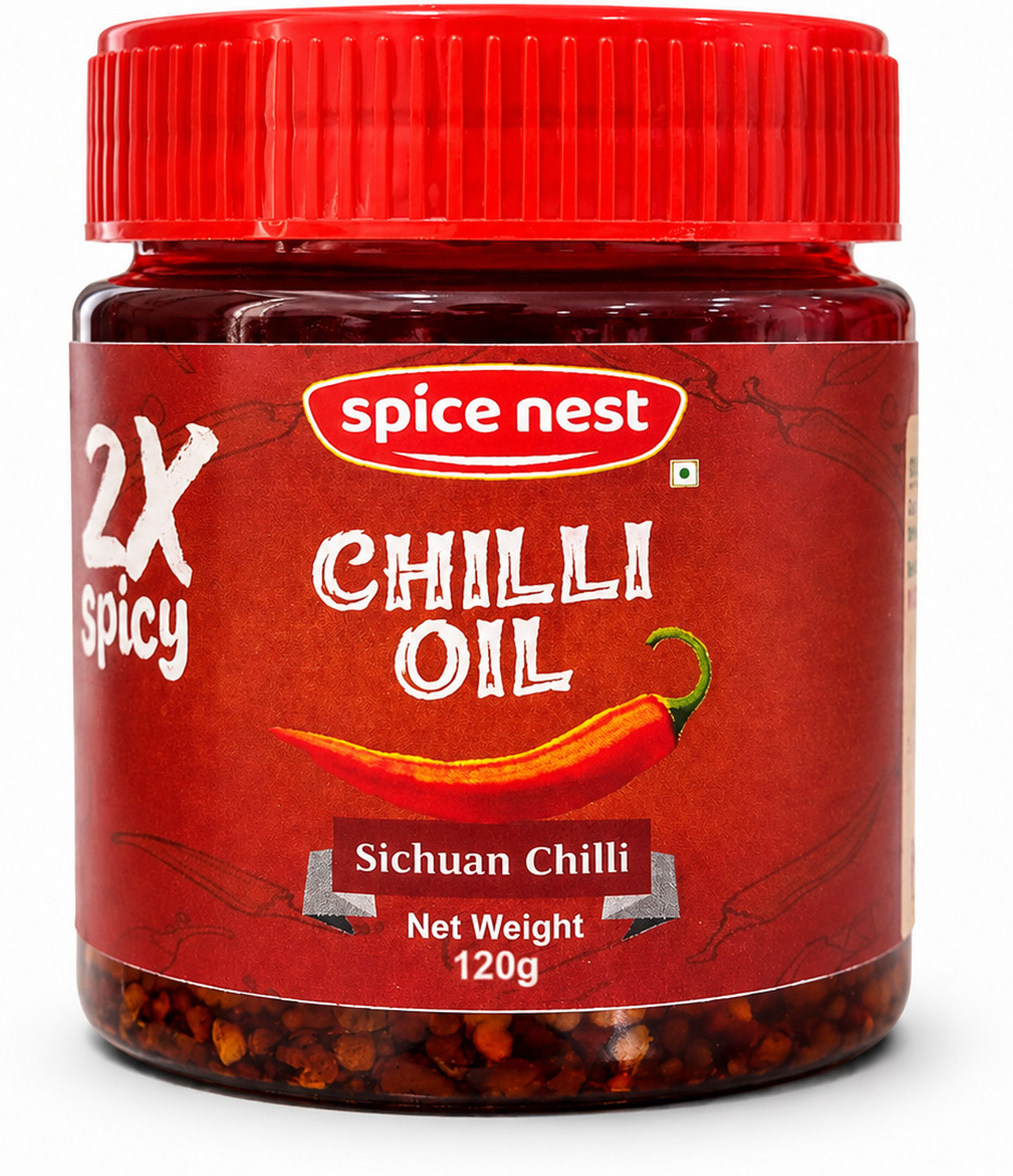 Image of Spice Nest 2X Spicy Chilli Oil | Extra Hot Red Chilli Oil for Cooking Chilli Oil