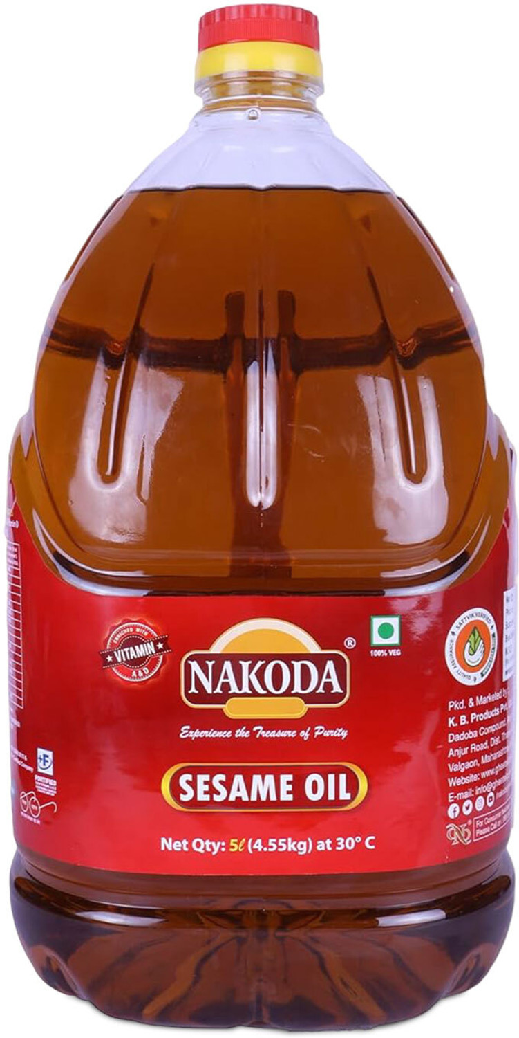 Image of NAKODA 100% Natural Sesame Oil ( Teel /Til Tel) Sesame Oil