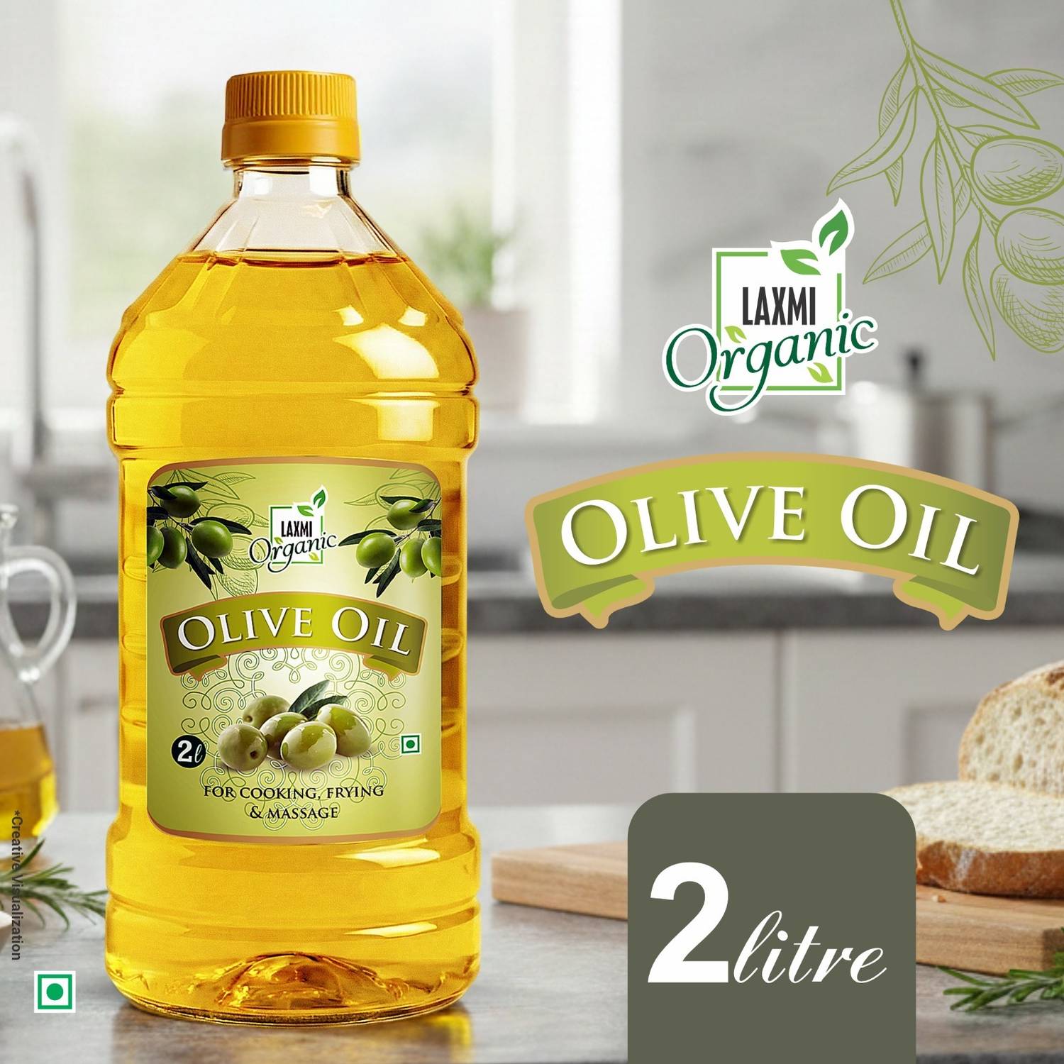 LAXMI ORGANIC Olive oil Jaitun tail extra light virgin original tel body massage jatun cooking Olive Oil