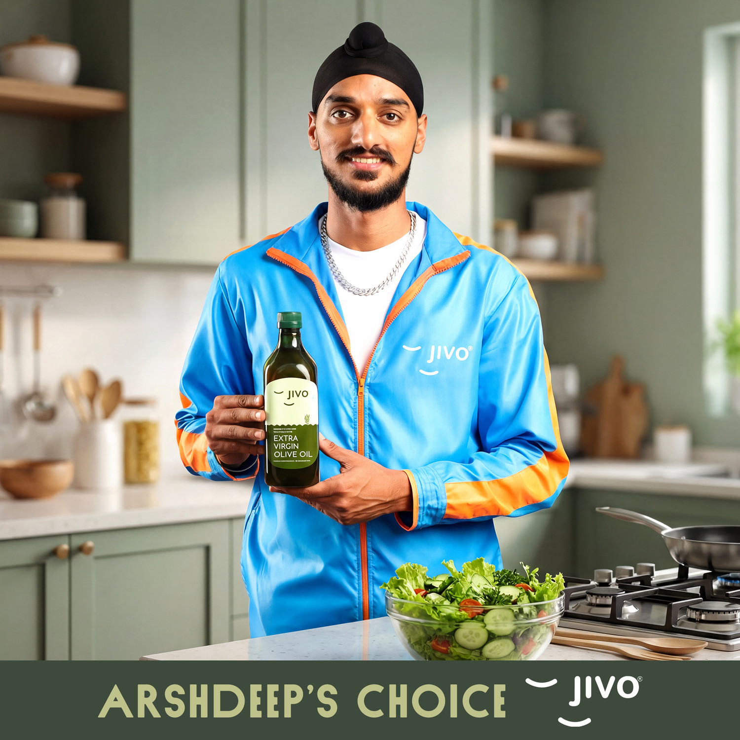 Image of JIVO Extra Virgin Olive Oil | Imported From Spain | High in MUFA, Vitamin E | Olive Oil