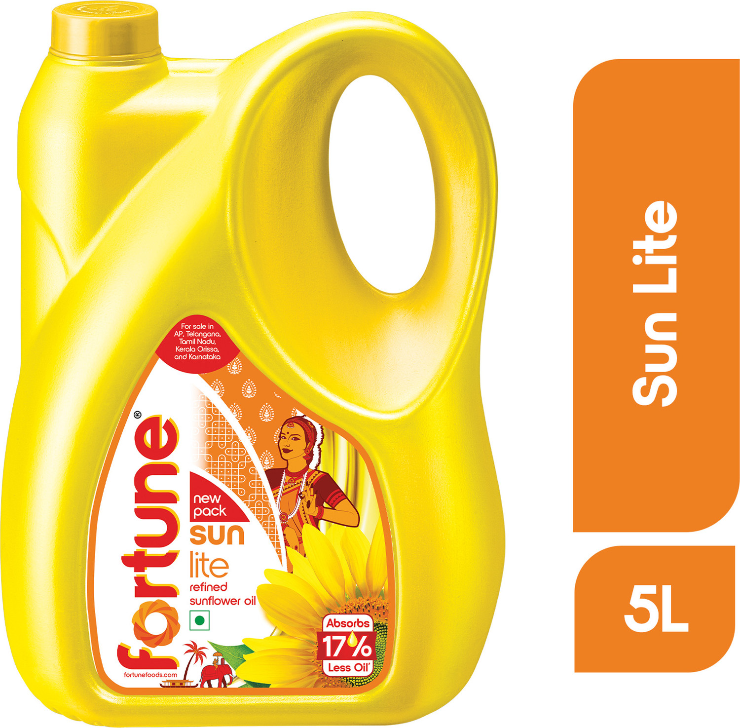 Image of FORTUNE Sunlite Sunflower Oil