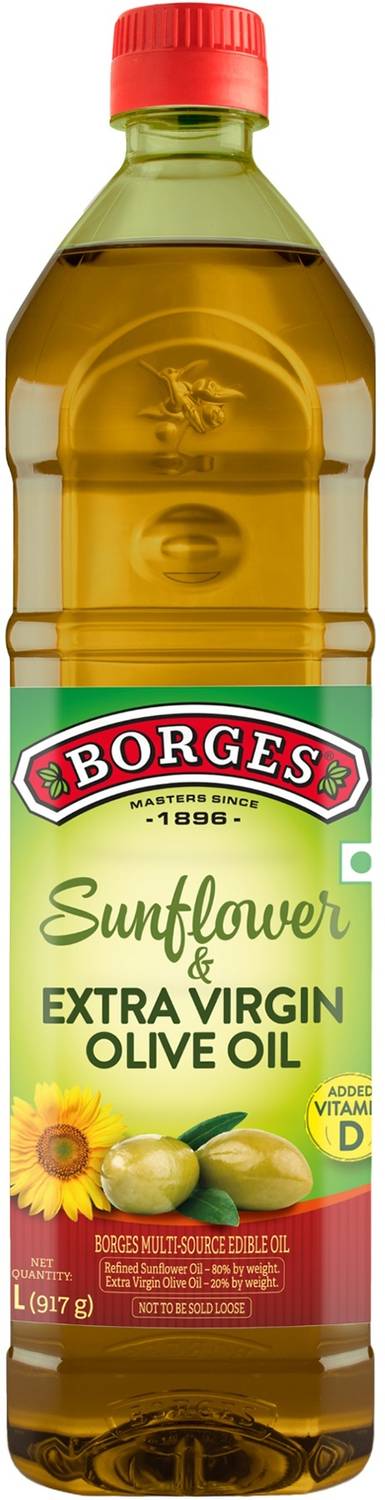 BORGES Super blend of Extra virgin Olive oil & Sunflower oil Olive Oil