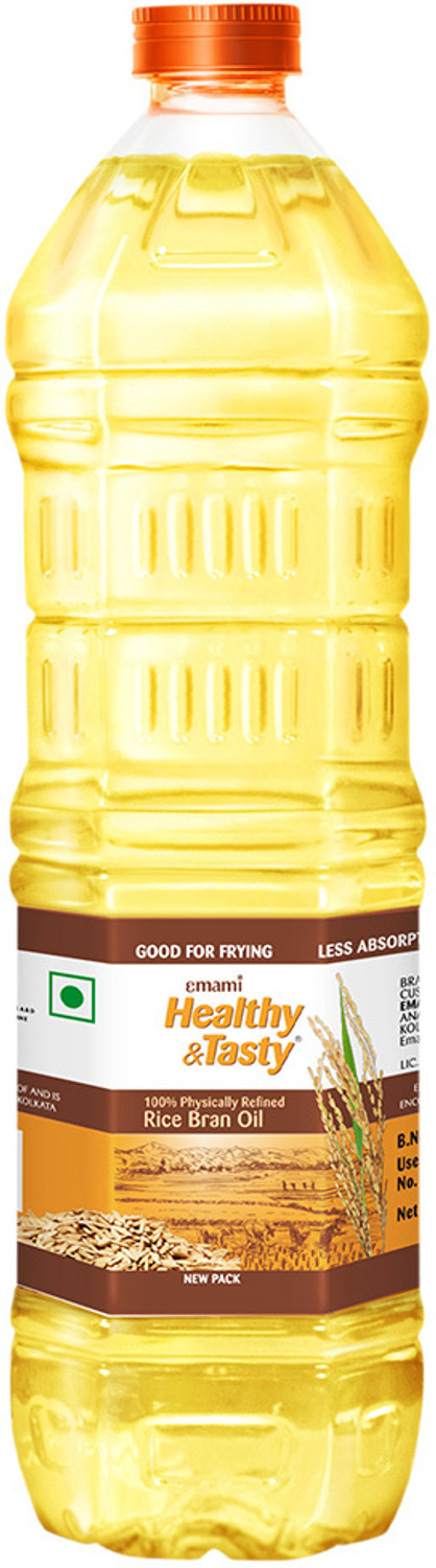 Image of EMAMI Healthy & Tasty Refined Rice Bran Oil