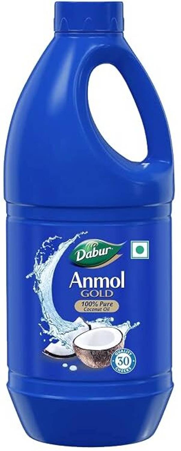 Dabur Anmol Gold 100% Pure Coconut Oil | Nariyal tel | Natural | Multipurpose Hair Oil