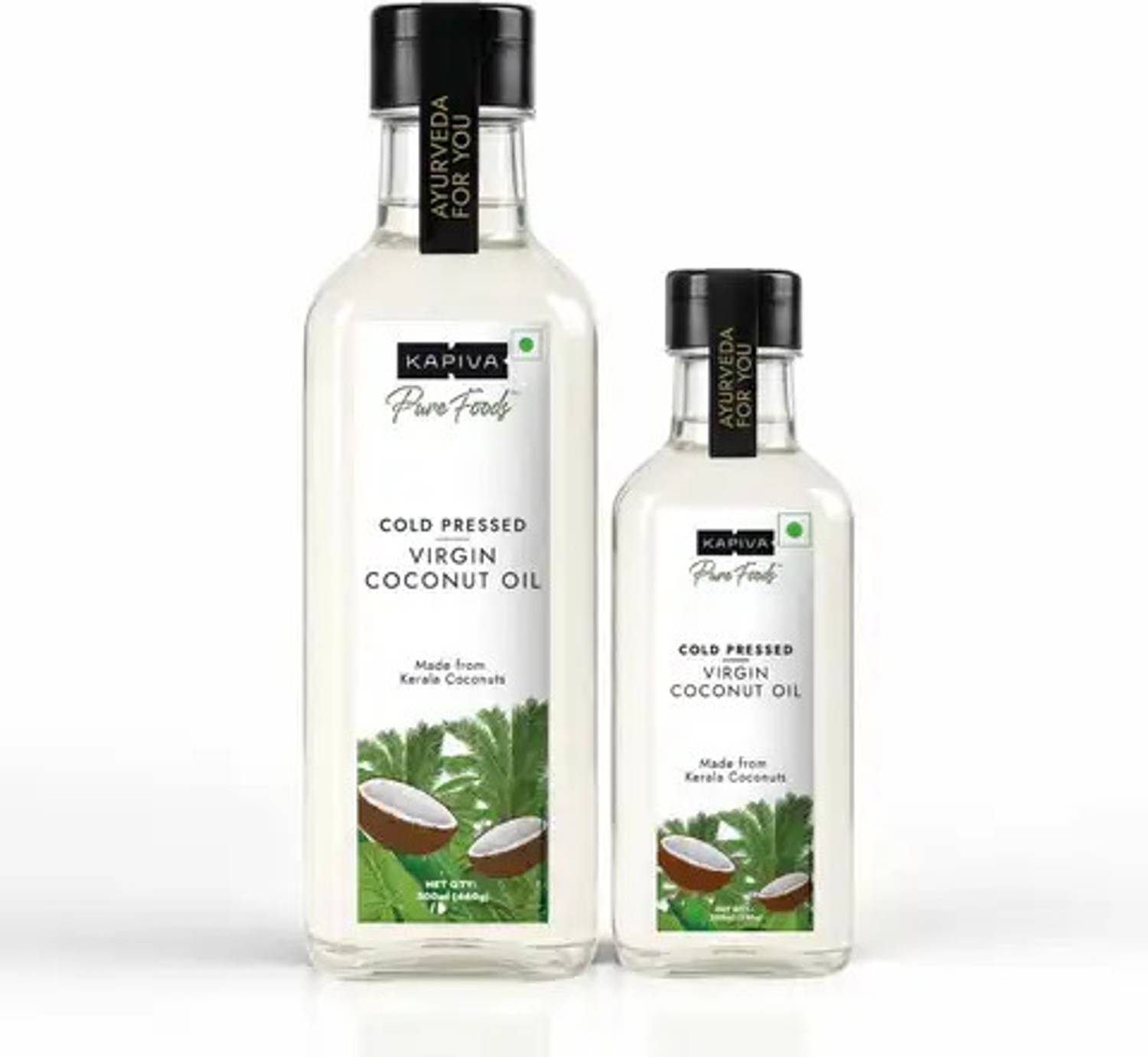 Kapiva Virgin Cold-Pressed |Unrefined, Organic & Edible Coconut Oil