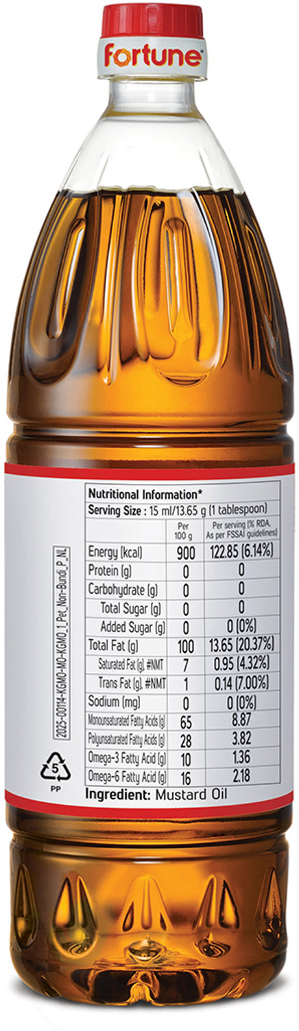 Image of FORTUNE Premium Kachi Ghani Pure Mustard Oil