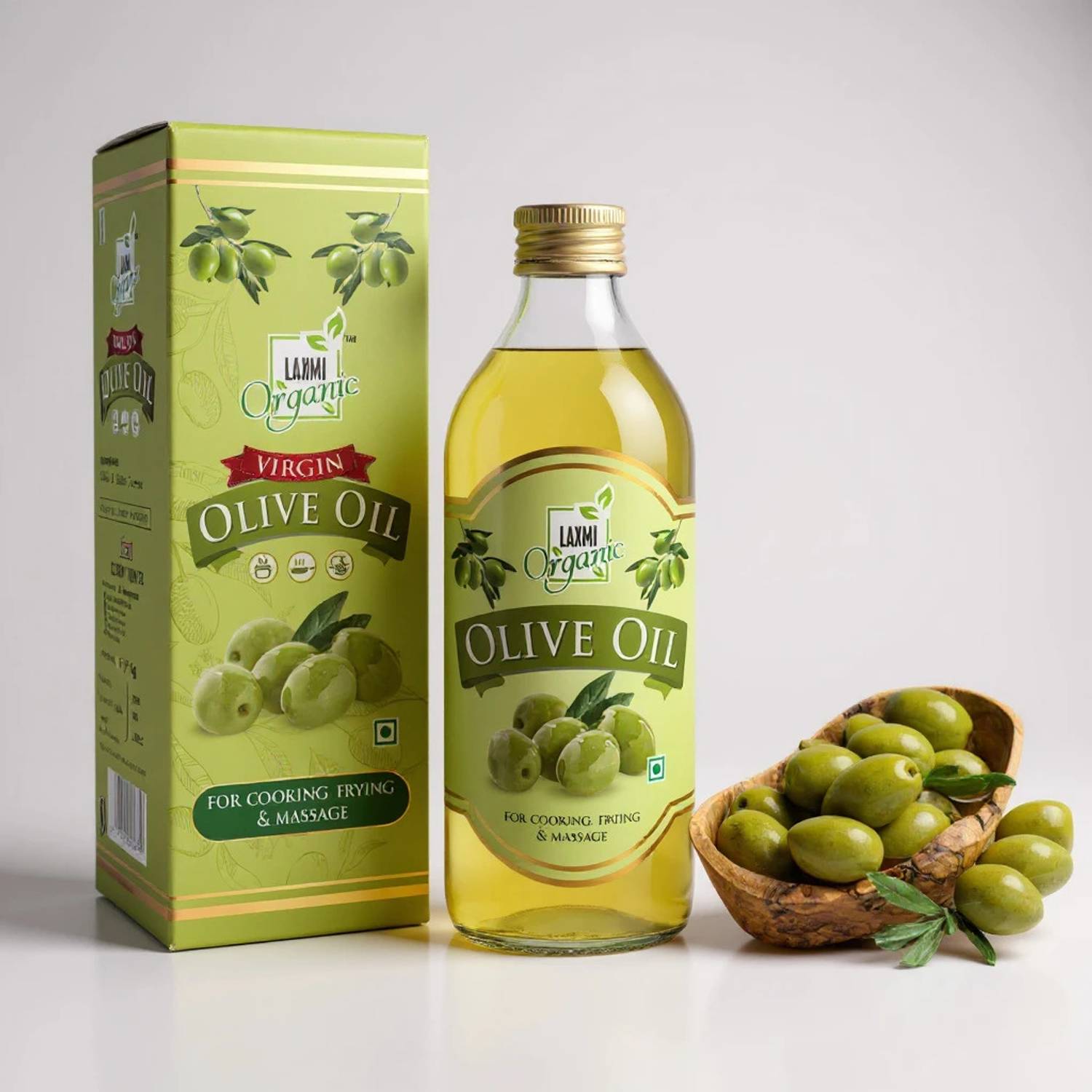 LAXMI ORGANIC cooking extra virgin for cooking edible Olive Oil