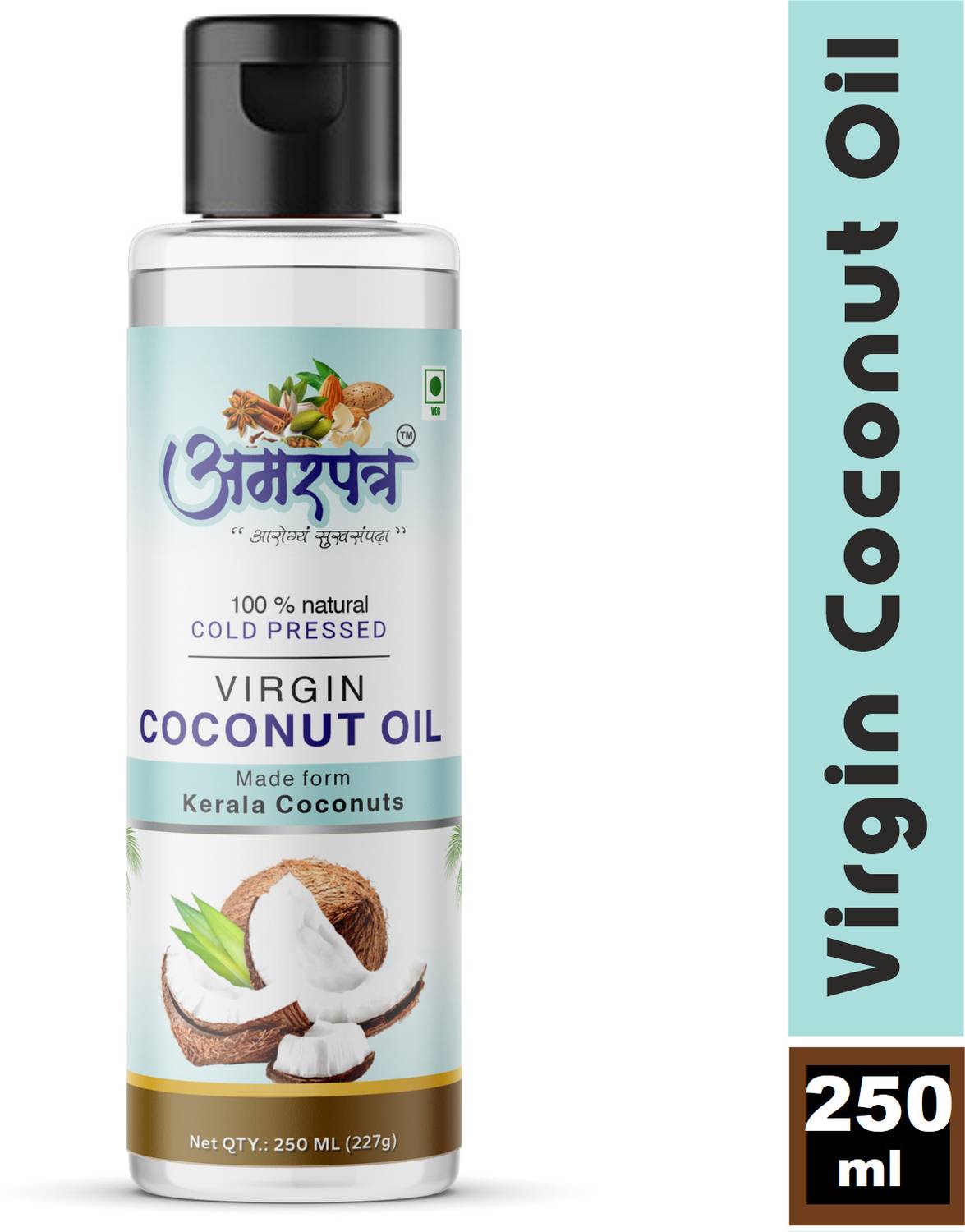 AMARPATRA Coconut Oil, 100% Pure Coconut Oil Hair Oil Coconut Oil