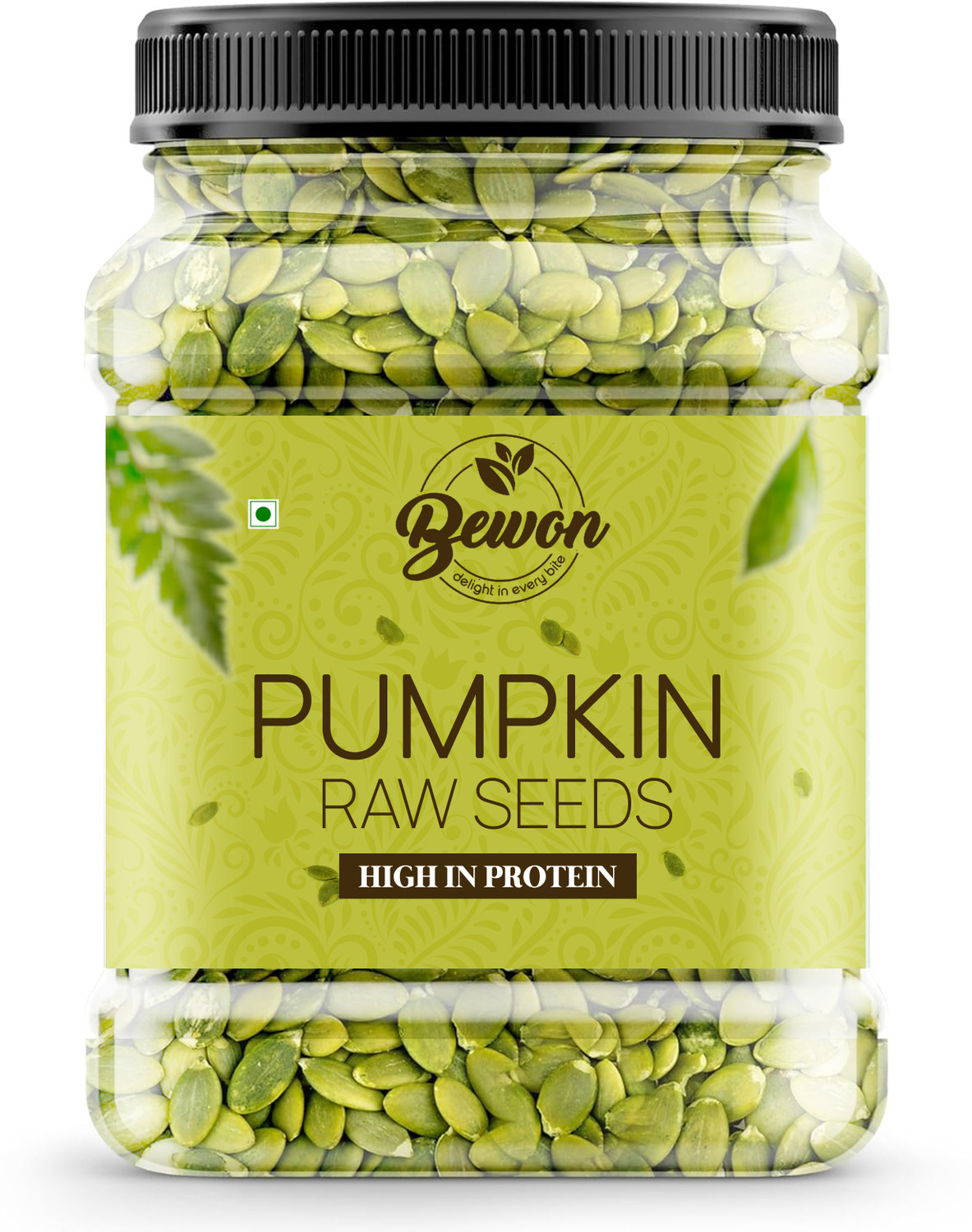 Image of BEWON Organic Pumpkin Seeds | High Protein & Fiber | Healthy Snack | Pumpkin Seeds