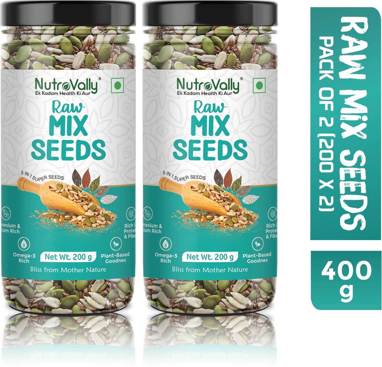NutroVally 5 in 1 Mix Seeds for Weight Loss - Image 1