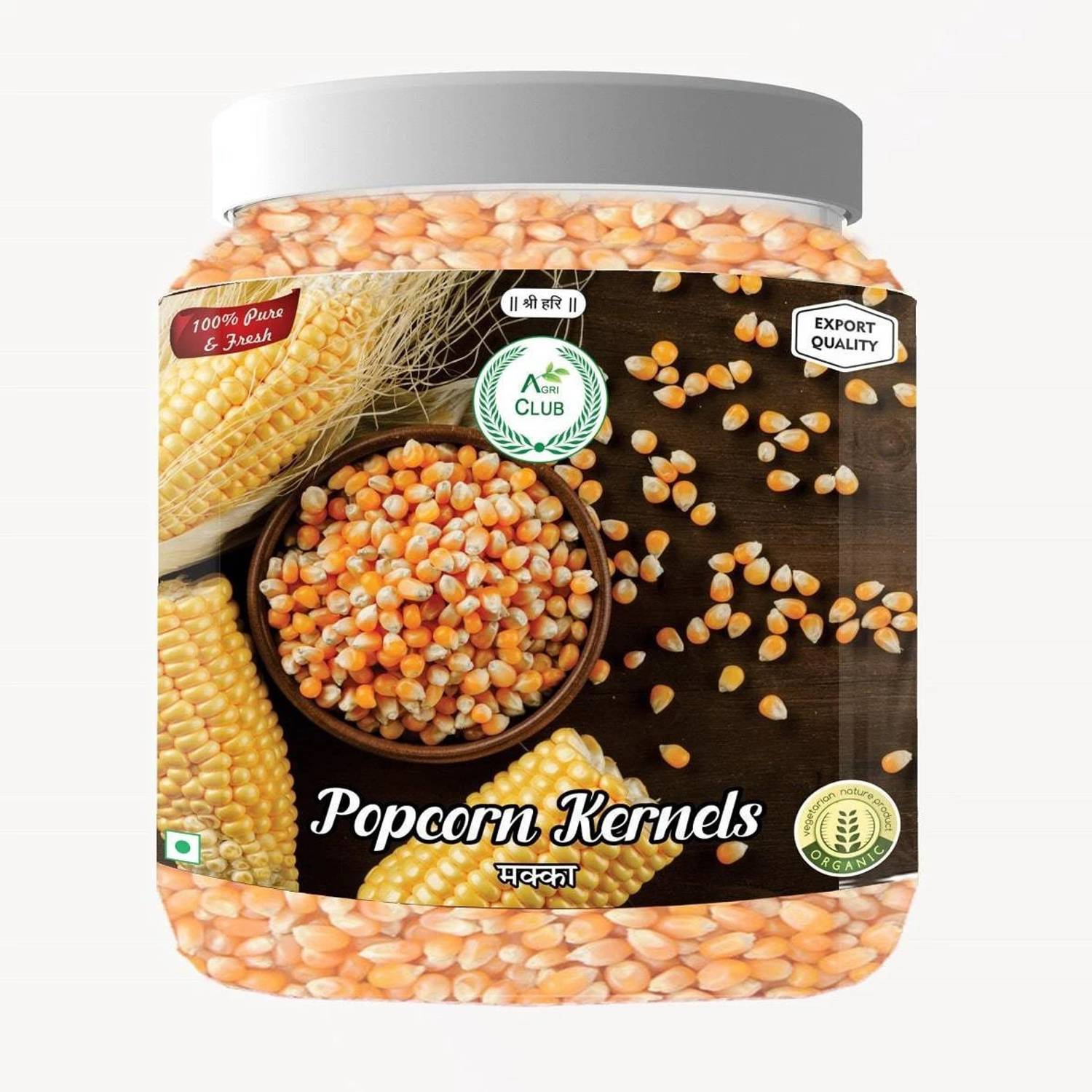 AGRI CLUB Popcorn Kernels 400gm/14.10oz Popcorn Seeds