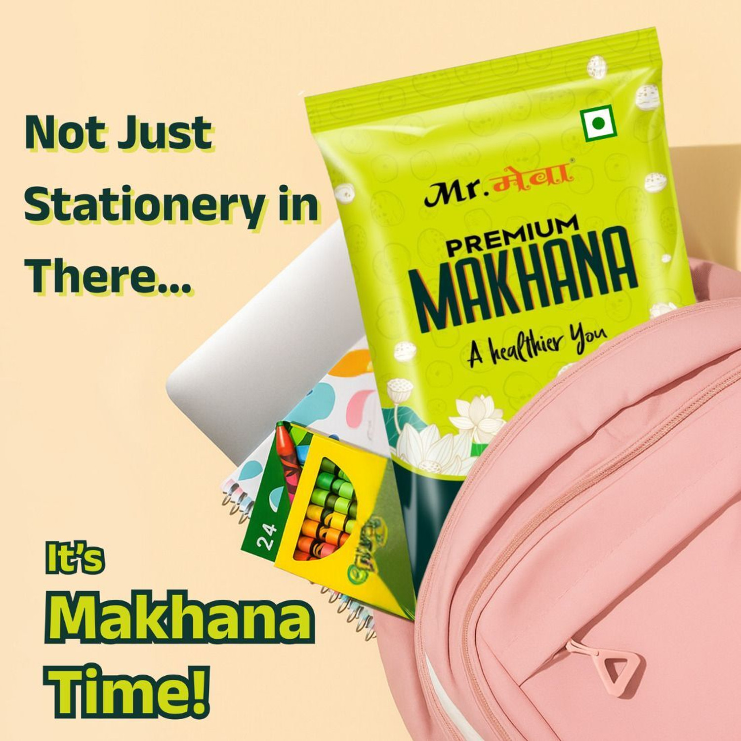 Image of Mr.meva Plain Makhana